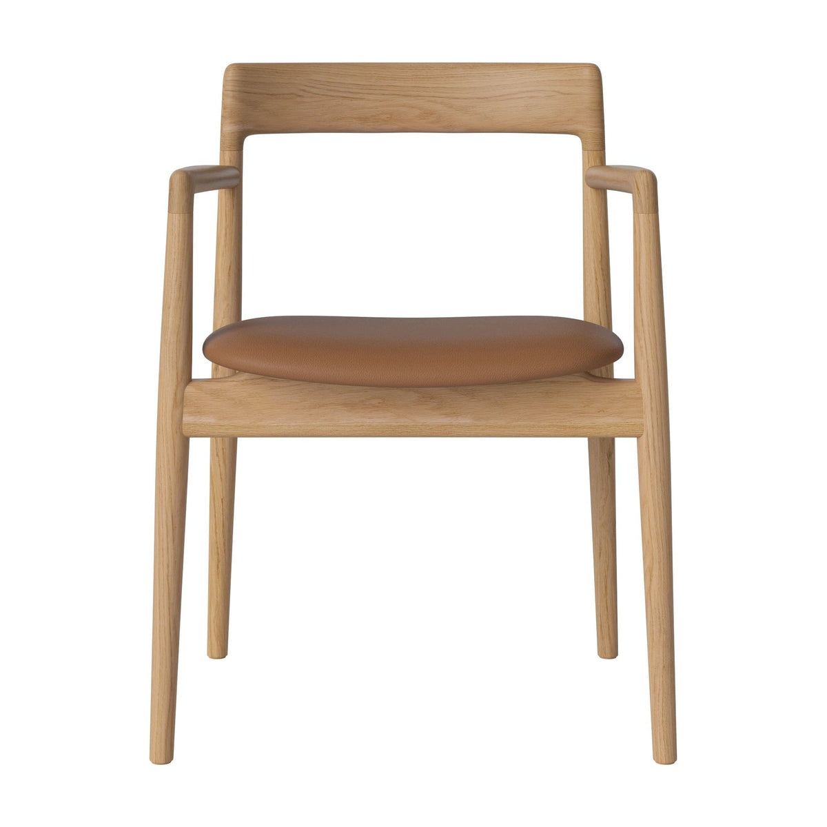 Bolia Calma Sydney - Leer, Bourbon, Geolied eiken, 02-141-01_00109