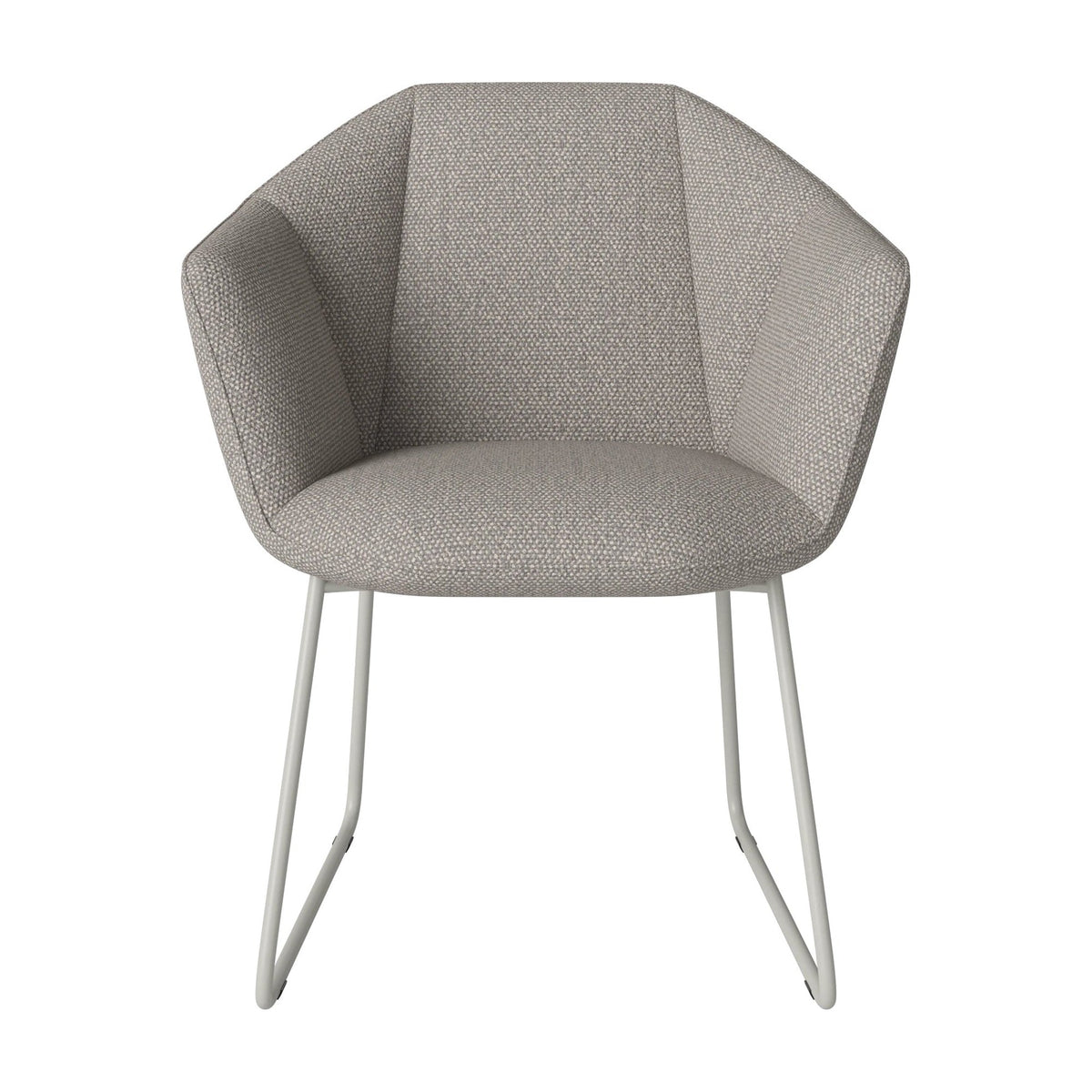 Bolia Kimono Monza - Bouclé, Grey white, Grijs gelakt staal, 02-309-01_01170