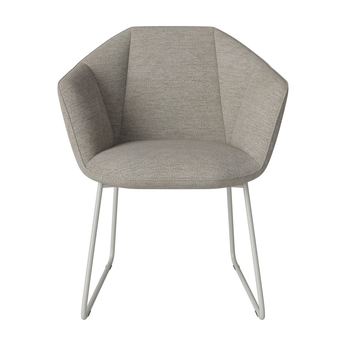 Bolia Kimono Memory - Bouclé, Stone Grey, Grijs gelakt staal, 02-309-01_01375