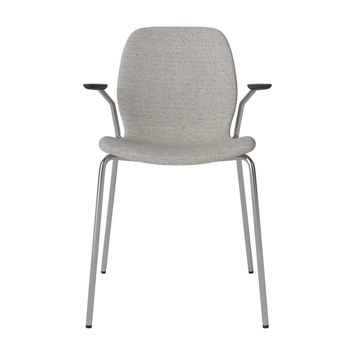 Bolia Seed Memory - Bouclé, Light Grey, Verchroomd staal, 02-327-30_00016