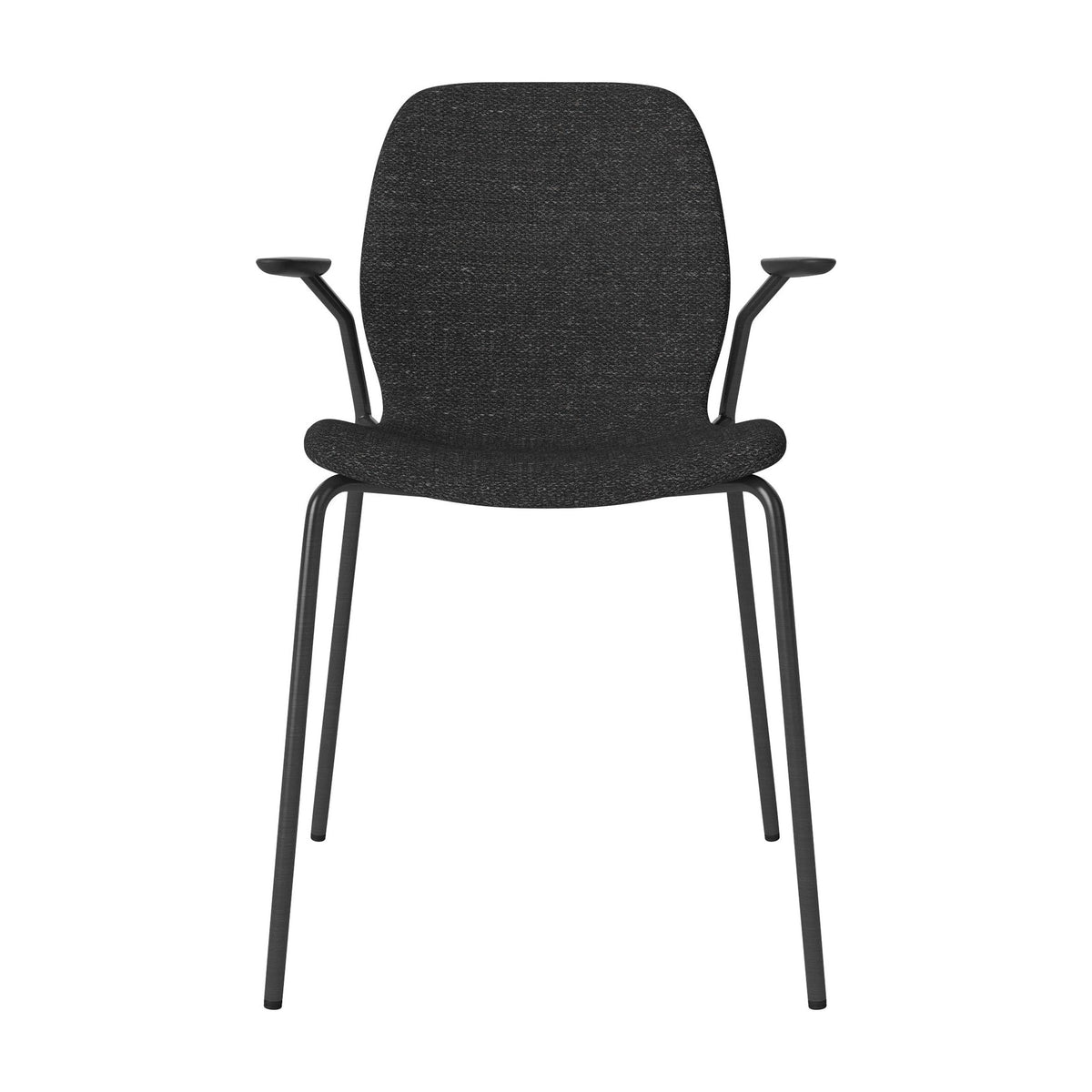 Bolia Seed Memory - Bouclé, Antracit, Zwart gelakt staal, 02-327-30_00044