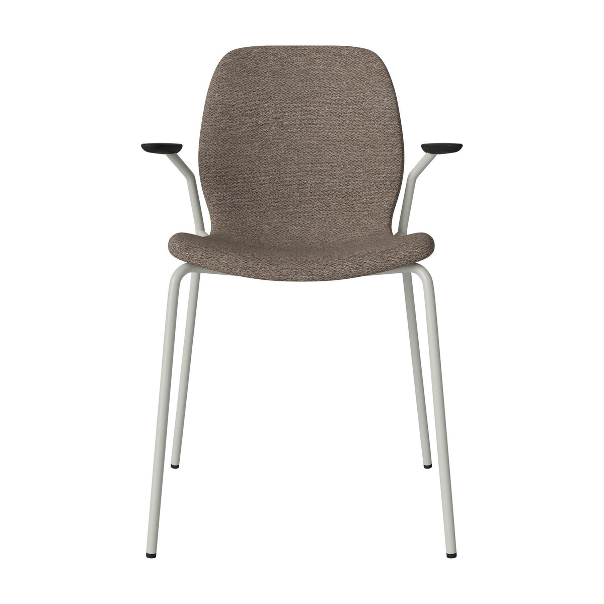 Bolia Seed Memory - Bouclé, Dark beige, Grijs gelakt staal, 02-327-30_00250