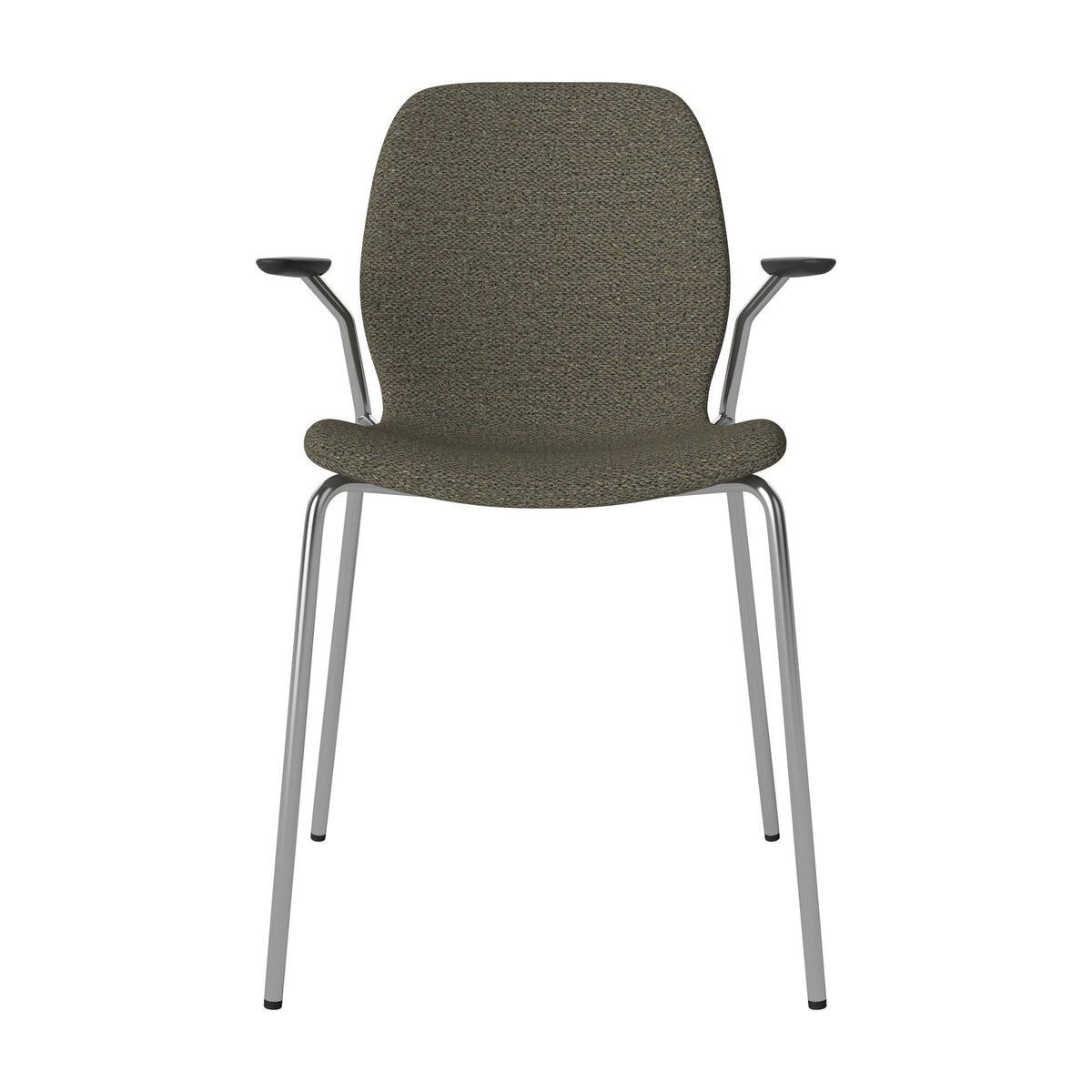 Bolia Seed Memory - Bouclé, Green, Verchroomd staal, 02-327-30_00251