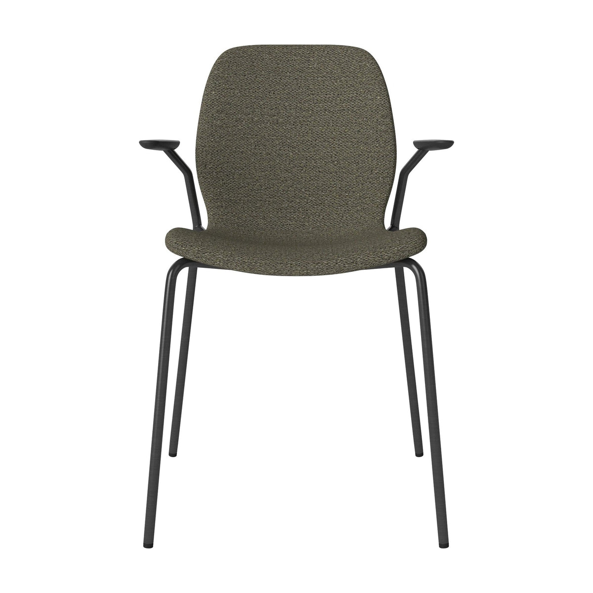 Bolia Seed Memory - Bouclé, Green, Zwart gelakt staal, 02-327-30_00252