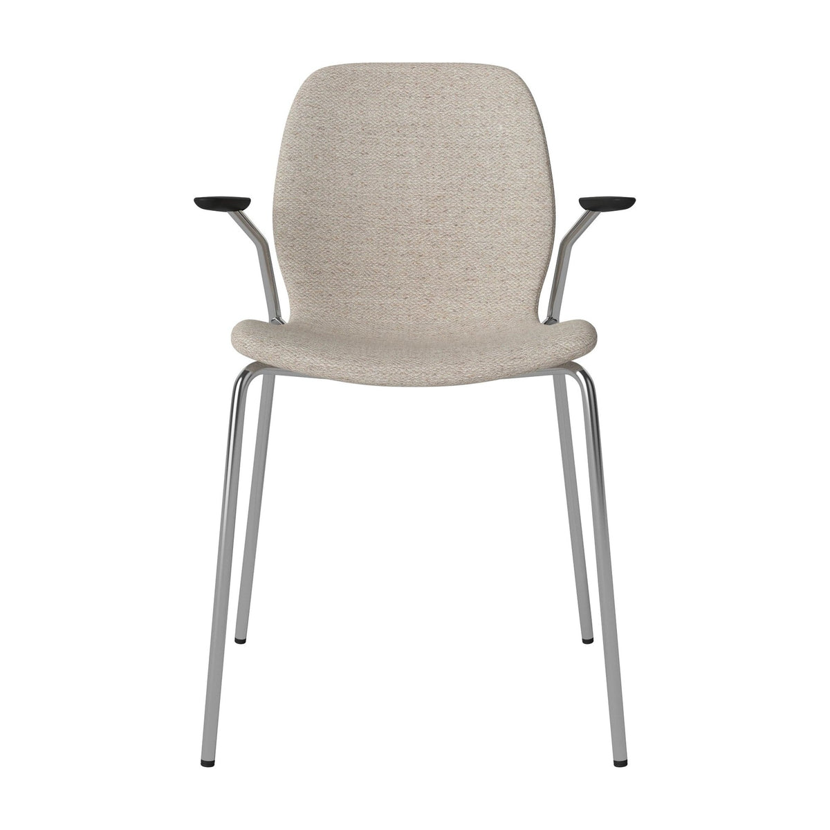 Bolia Seed Memory - Bouclé, Beige, Verchroomd staal, 02-327-30_00525