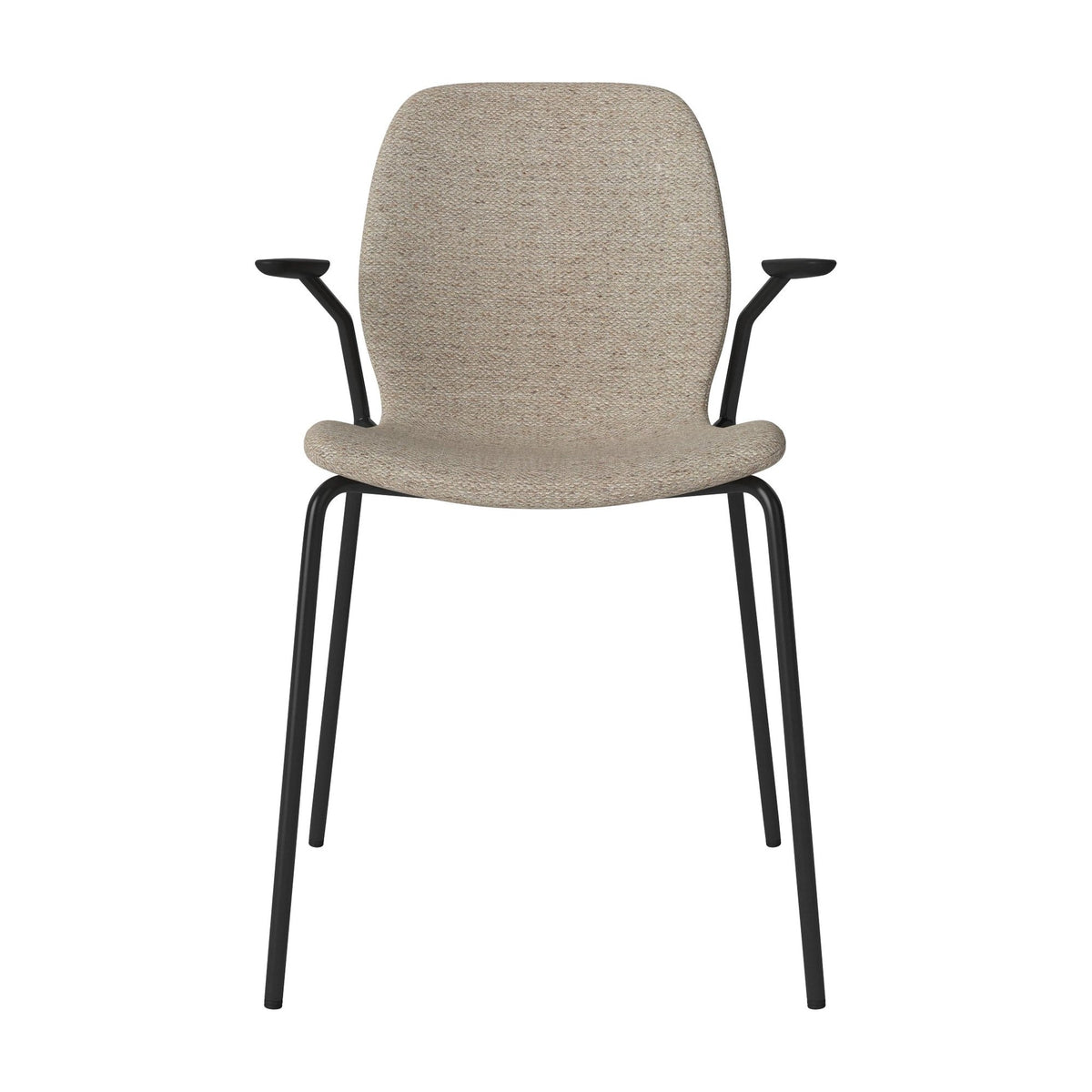 Bolia Seed Memory - Bouclé, Sand, Zwart gelakt staal, 02-327-30_00533