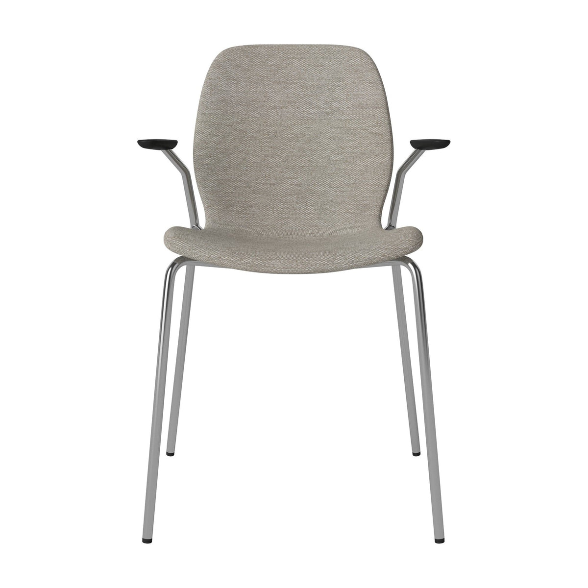 Bolia Seed Memory - Bouclé, Stone Grey, Verchroomd staal, 02-327-30_00699