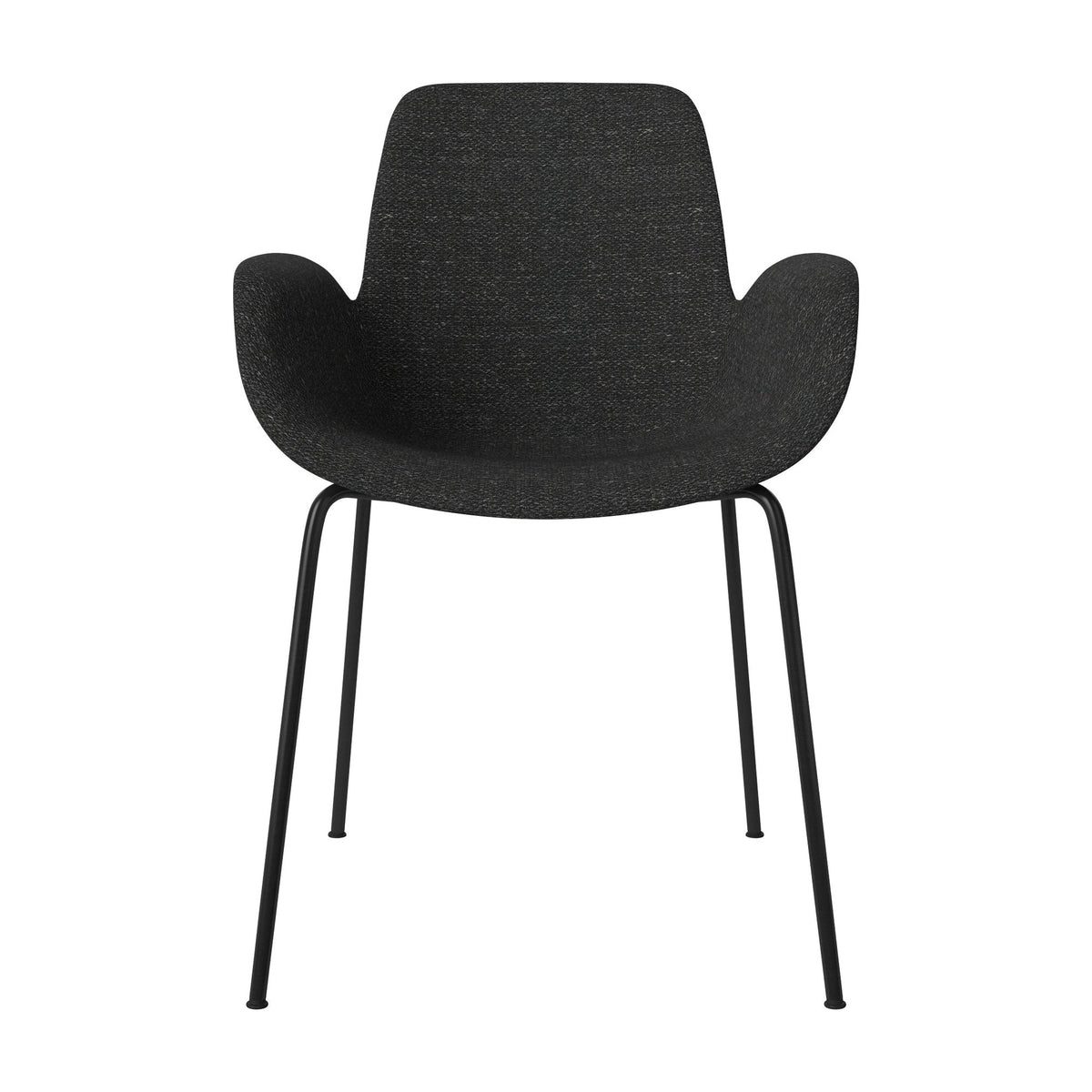 Bolia Seed Memory - Bouclé, Antracit, Zwart gelakt staal, 02-327-51_00155