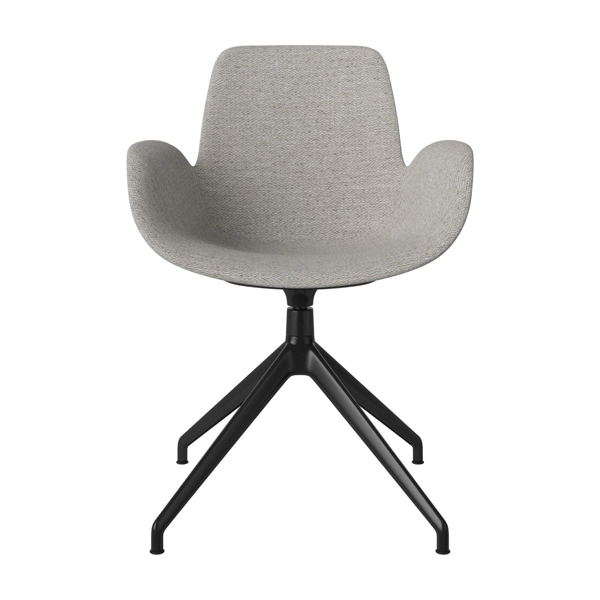 Bolia Seed Memory - Bouclé, Light Grey, Zwart gelakt staal, 02-327-55_00148