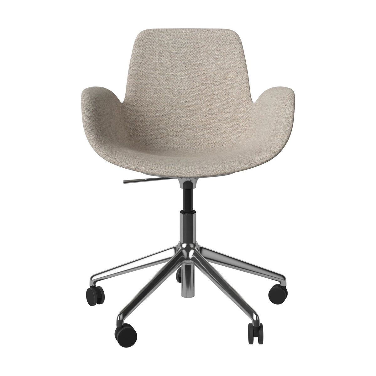 Bolia Seed Memory - Bouclé, Beige, Verchroomd staal, 02-327-60_00489