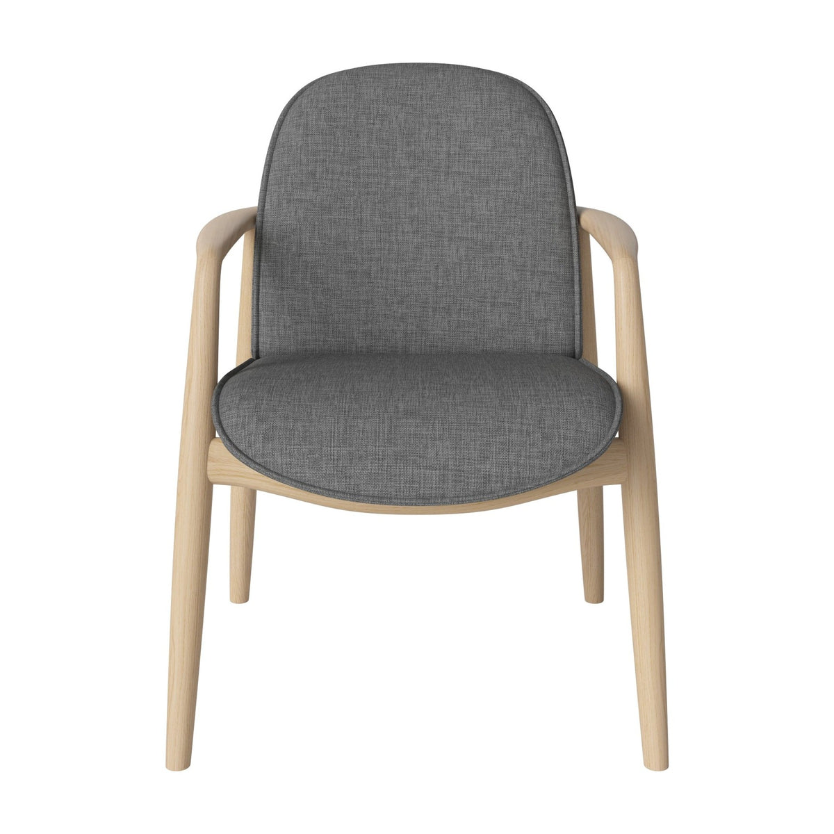Bolia Bowie Nantes - Weefsel, Blue Grey, Wit gepigmenteerd geolied eiken, 02-330-20_00008