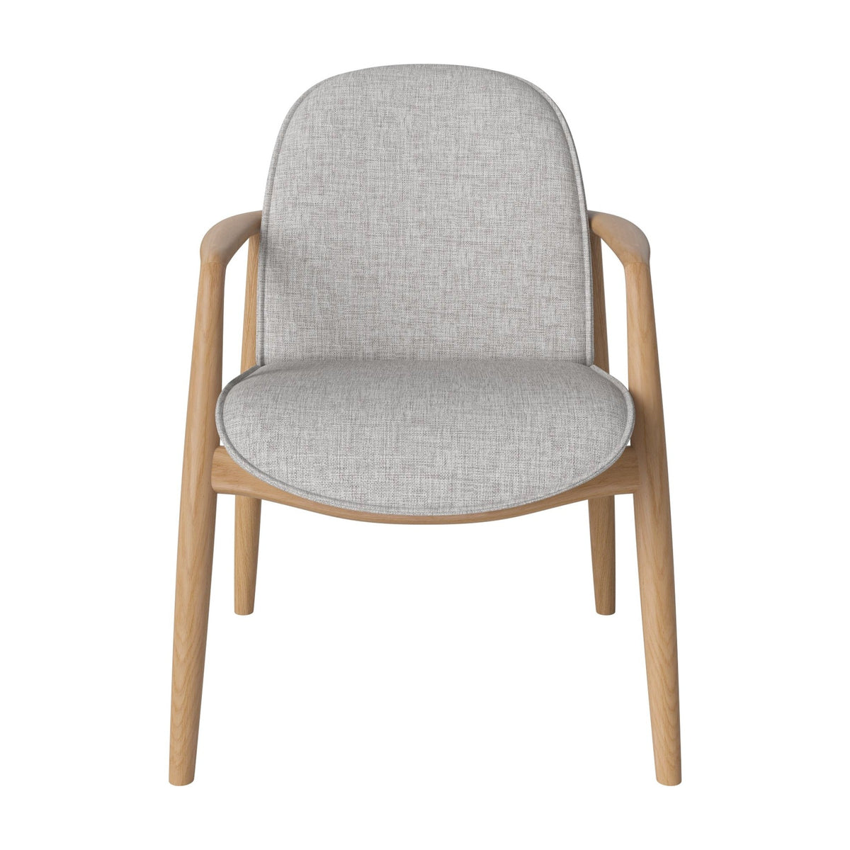 Bolia Bowie Nantes - Weefsel, Light Grey, Geolied eiken, 02-330-20_00052