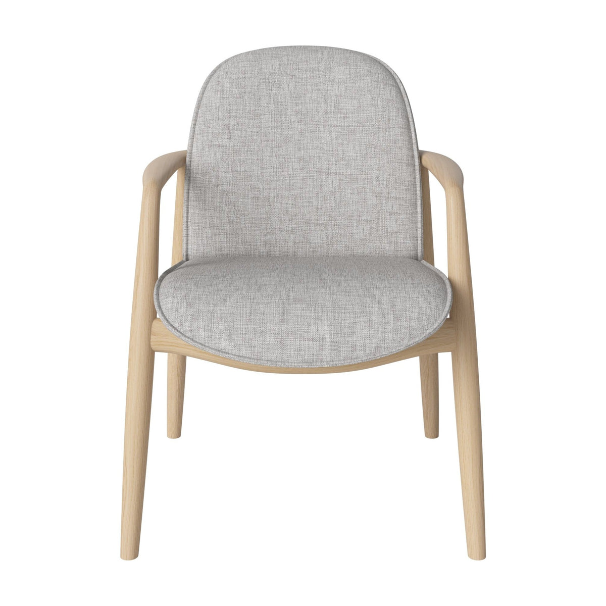 Bolia Bowie Nantes - Weefsel, Light Grey, Wit gepigmenteerd geolied eiken, 02-330-20_00053