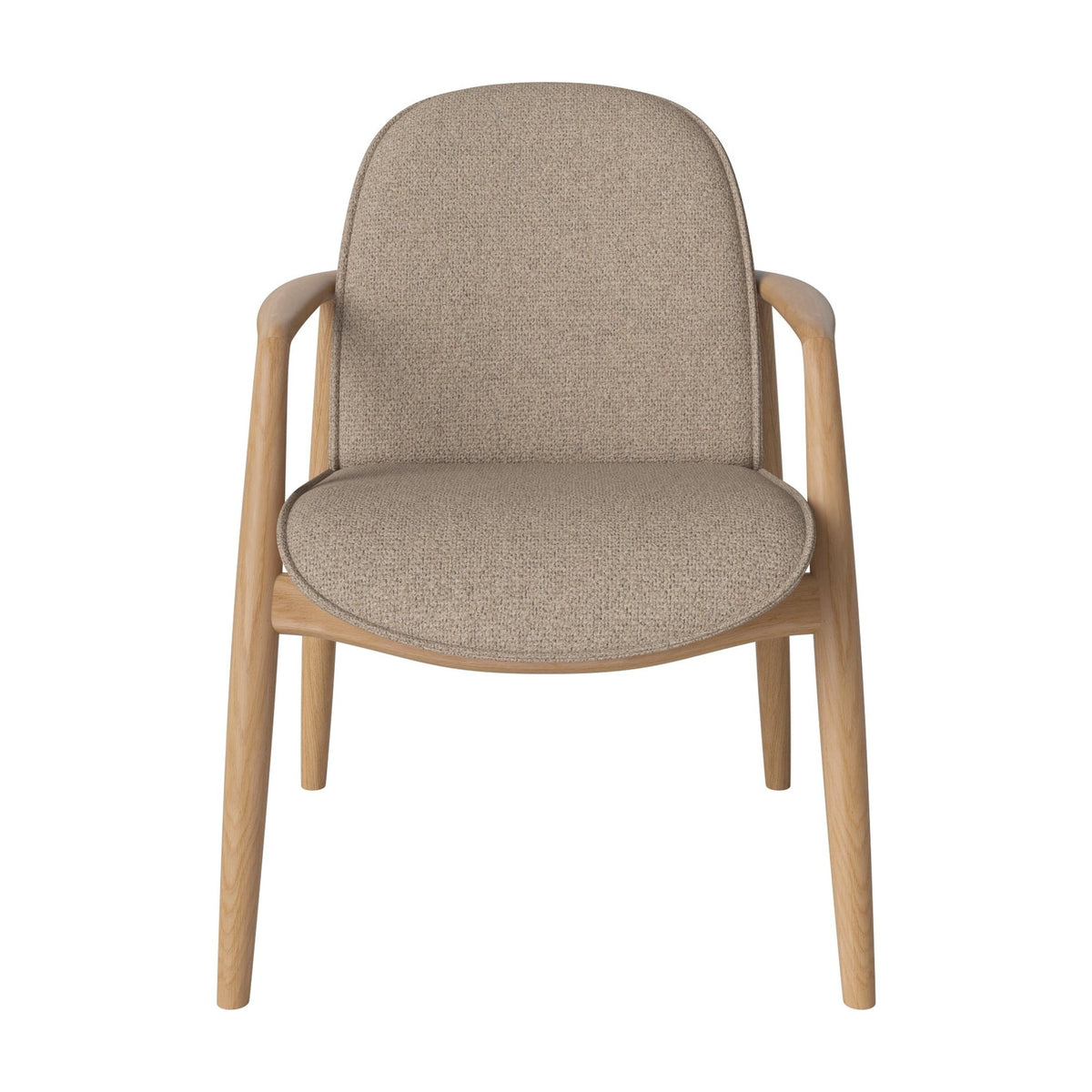 Bolia Bowie Monza - Bouclé, Dark beige, Geolied eiken, 02-330-20_00329