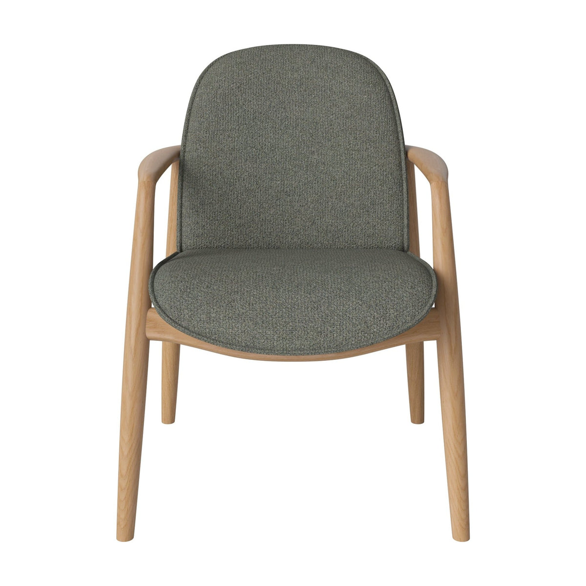 Bolia Bowie Monza - Bouclé, Sea Green, Geolied eiken, 02-330-20_00347