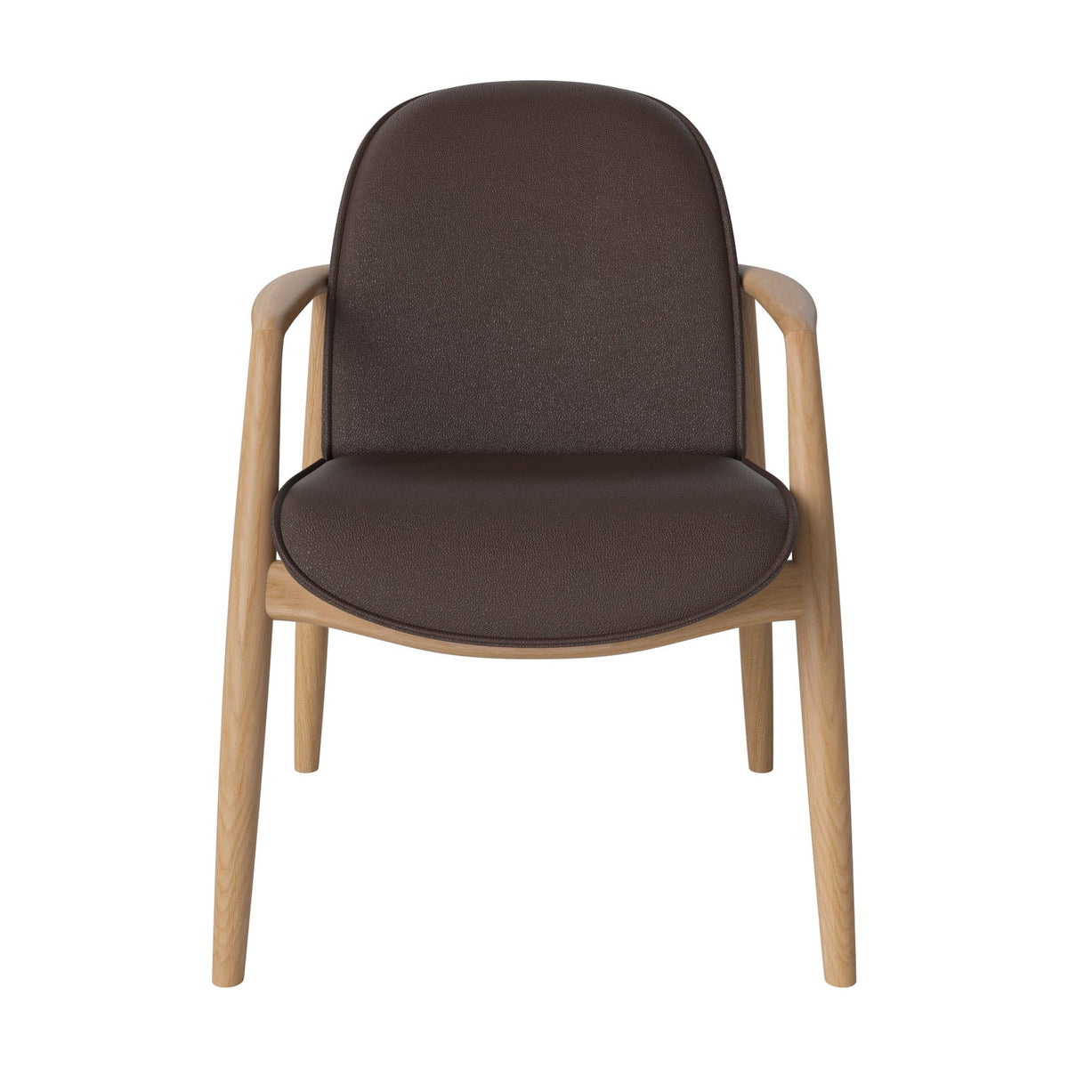 Bolia Bowie Quattro - Leer, Brown, Geolied eiken, 02-330-20_00353