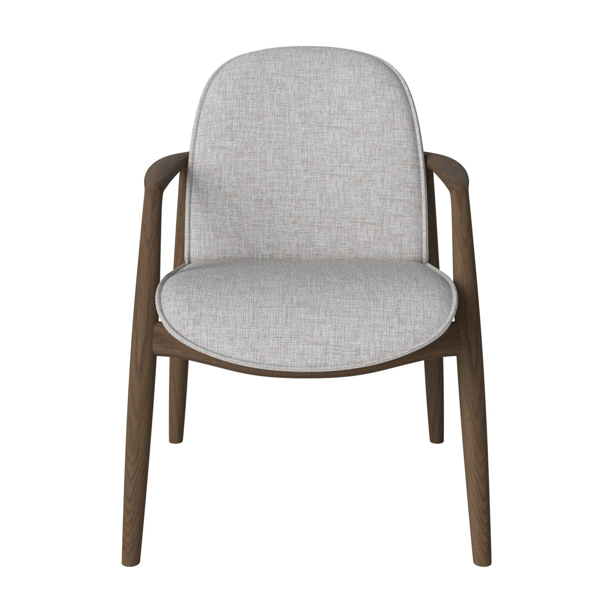 Bolia Bowie Nantes - Weefsel, Light Grey, Donker geolied eiken, 02-330-20_00591