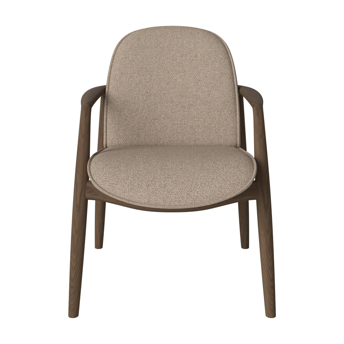 Bolia Bowie Monza - Bouclé, Dark beige, Donker geolied eiken, 02-330-20_00729