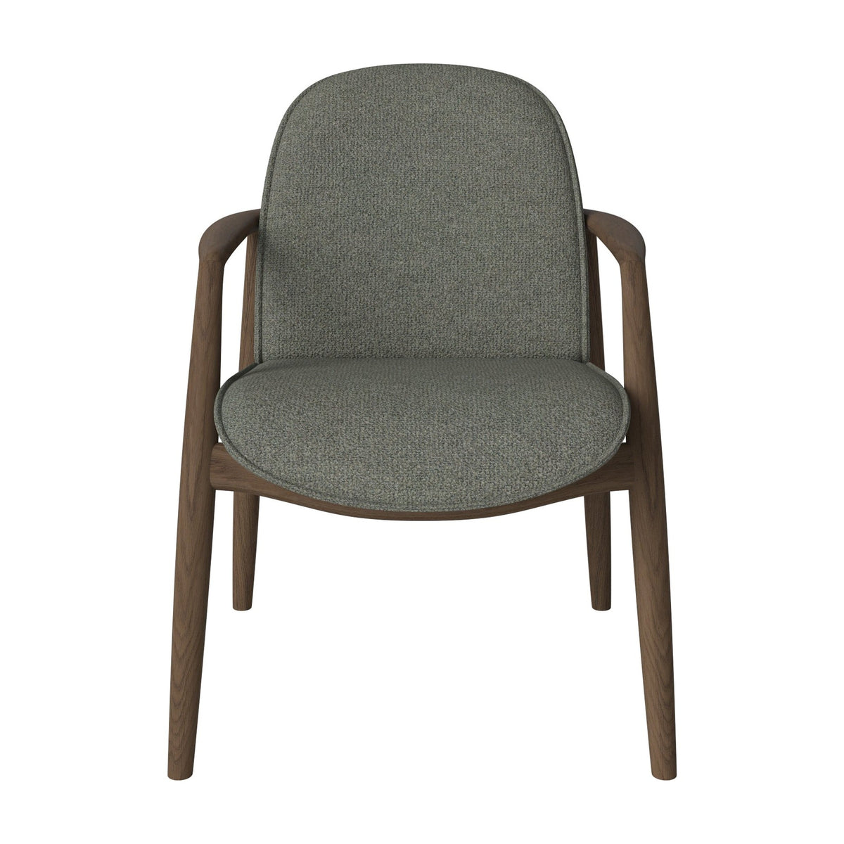 Bolia Bowie Monza - Bouclé, Sea Green, Donker geolied eiken, 02-330-20_00732