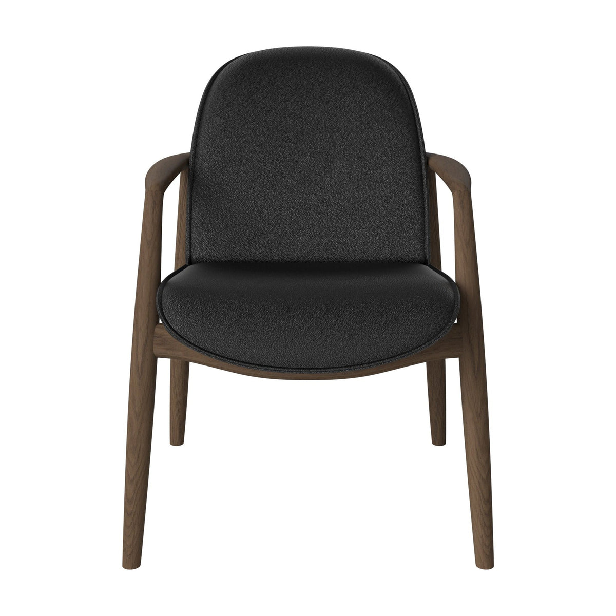Bolia Bowie Quattro - Leer, Black, Donker geolied eiken, 02-330-20_00734