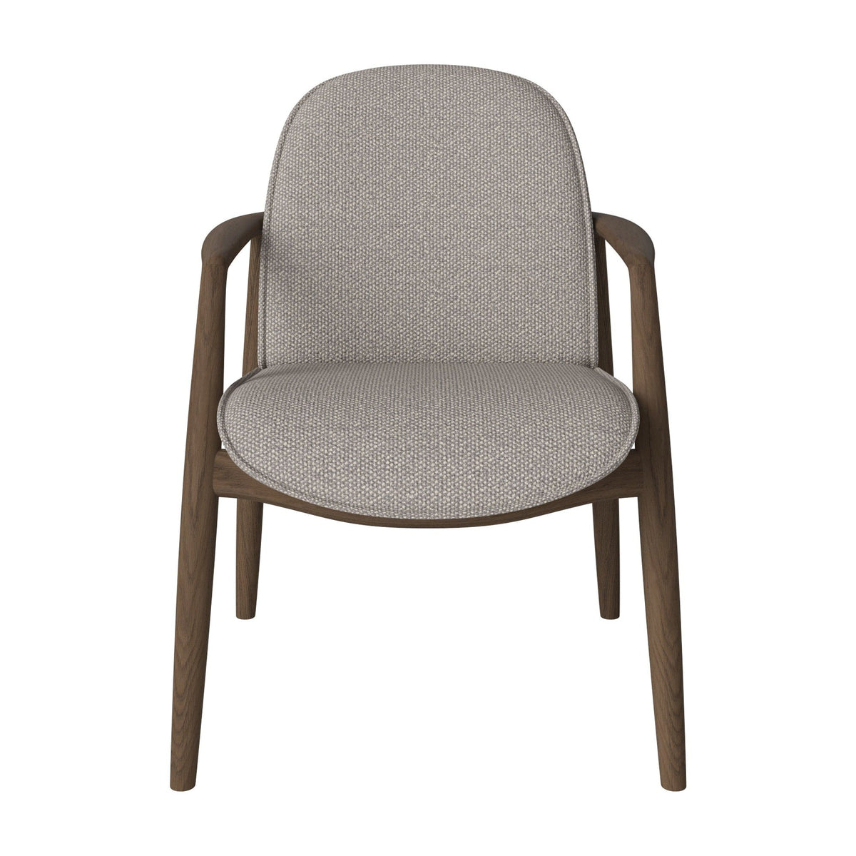 Bolia Bowie Monza - Bouclé, Grey white, Donker geolied eiken, 02-330-20_01013