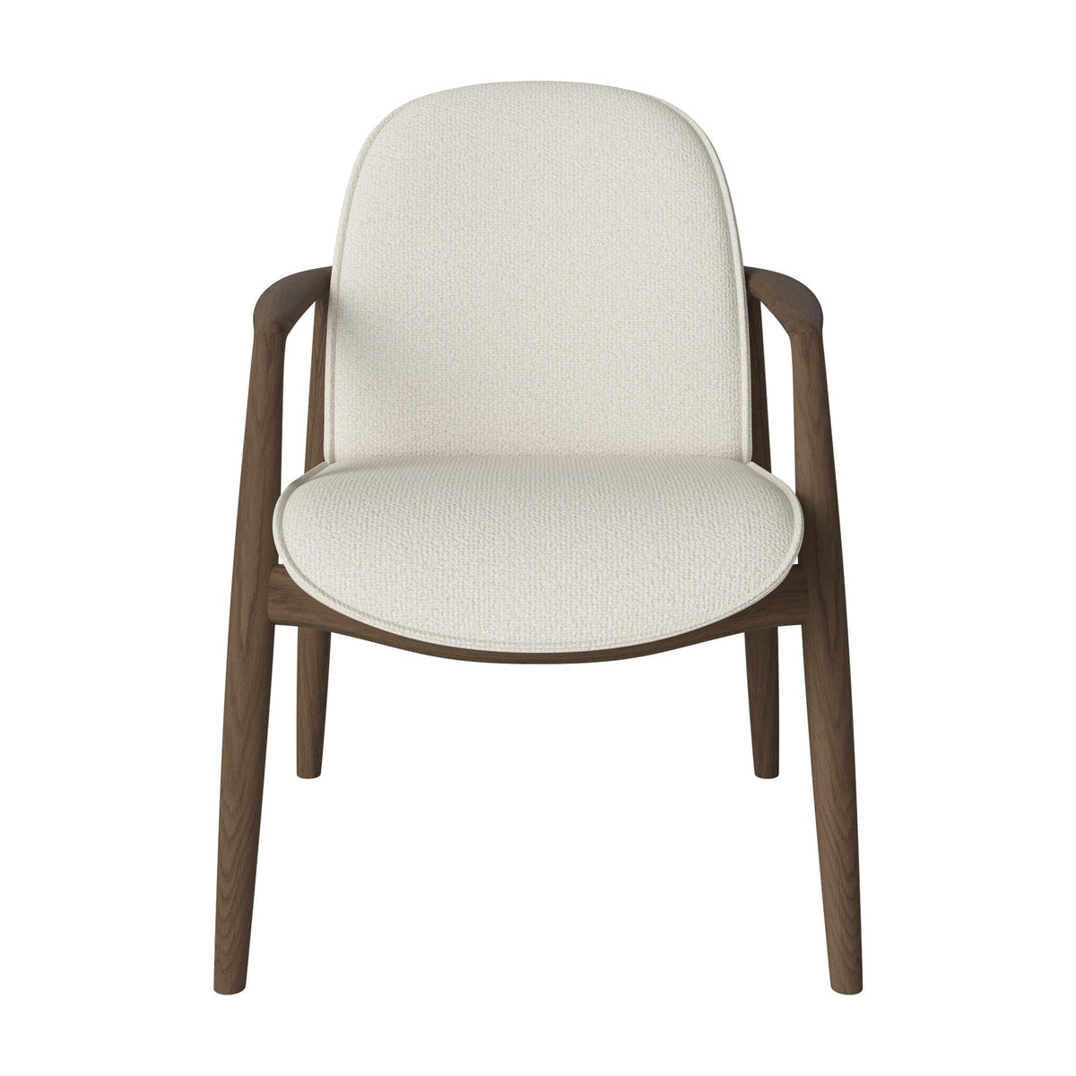 Bolia Bowie Monza - Bouclé, Ivory, Donker geolied eiken, 02-330-20_01016