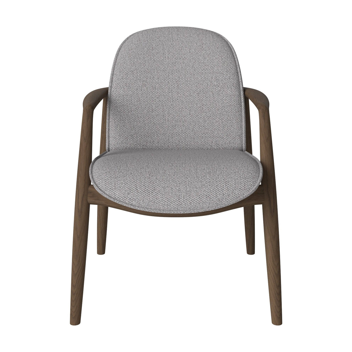 Bolia Bowie Monza - Bouclé, Light Grey, Donker geolied eiken, 02-330-20_01019