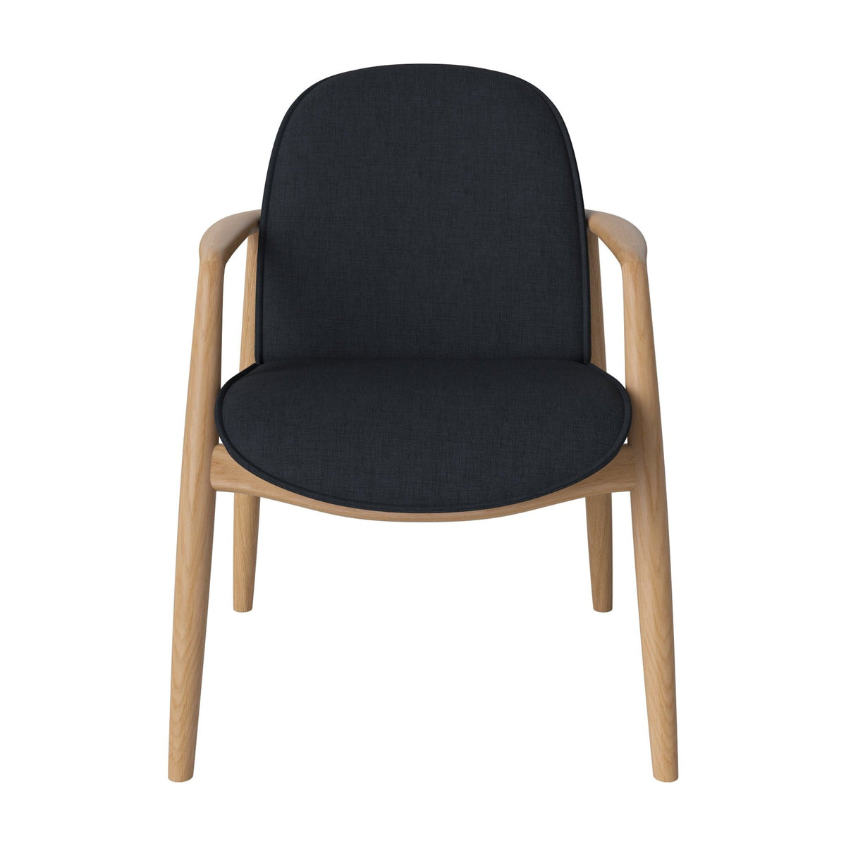 Bolia Bowie Nantes - Weefsel, Dark Blue, Geolied eiken, 02-330-20_01020