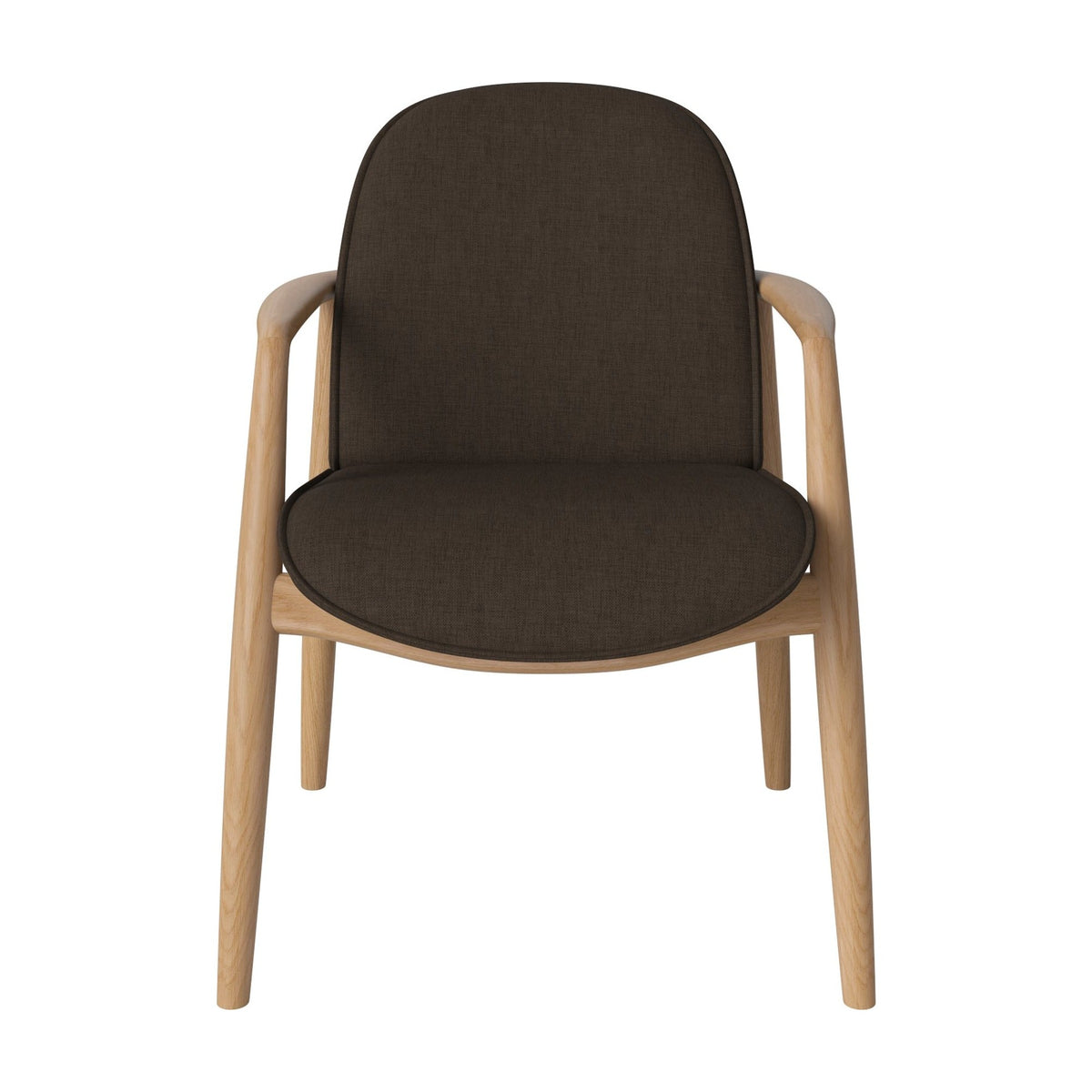 Bolia Bowie Nantes - Weefsel, Dark Brown, Geolied eiken, 02-330-20_01131