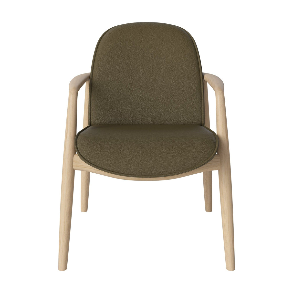 Bolia Bowie Quattro - Leer, Green, Wit gepigmenteerd geolied eiken, 02-330-20_01142