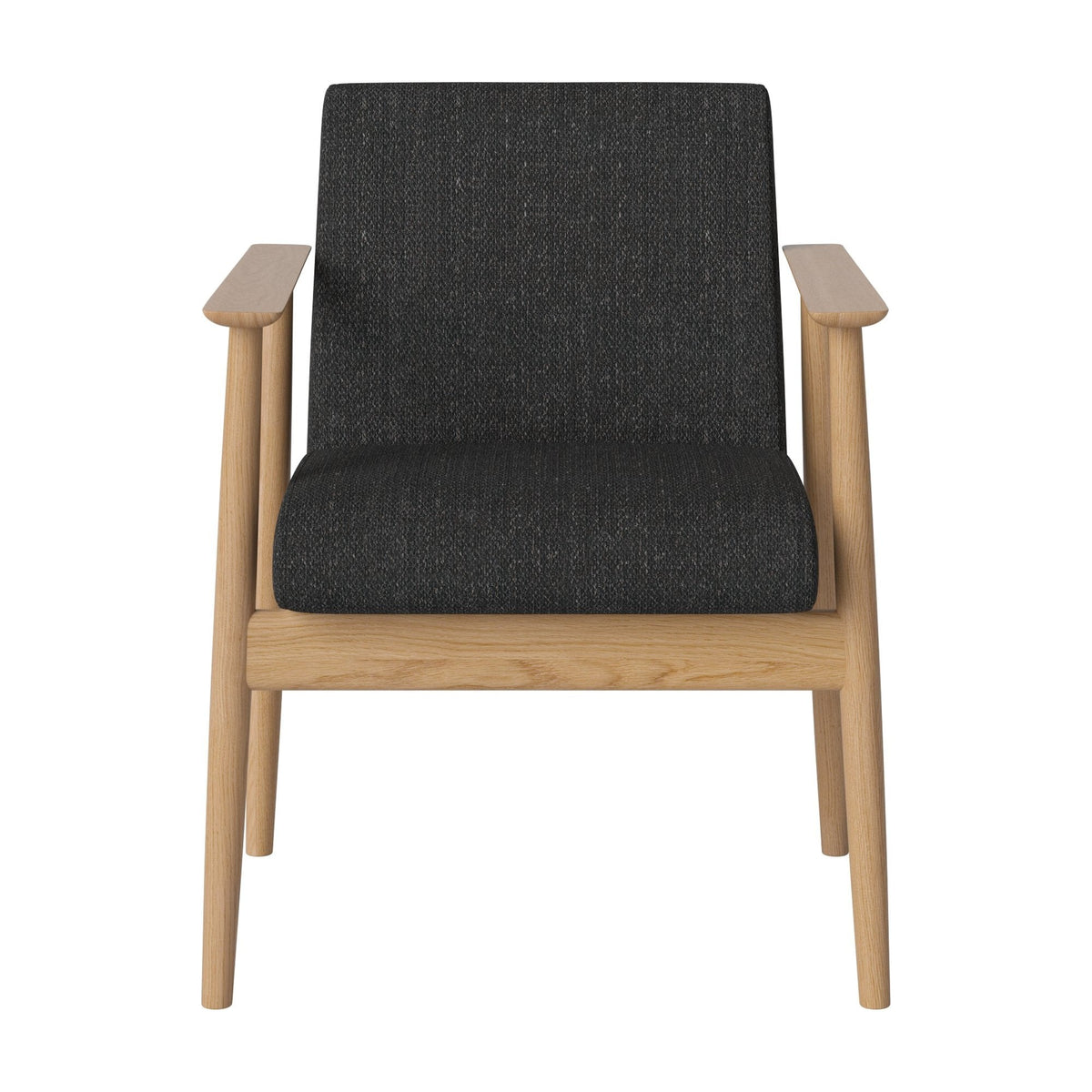 Bolia Visti Memory - Bouclé, Antracit, Geolied eiken, 02-335-11_00030
