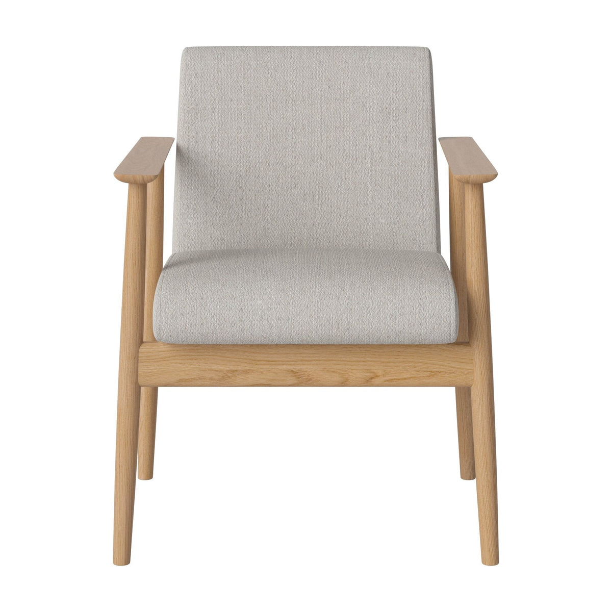 Bolia Visti Memory - Bouclé, Grey white, Geolied eiken, 02-335-11_00036