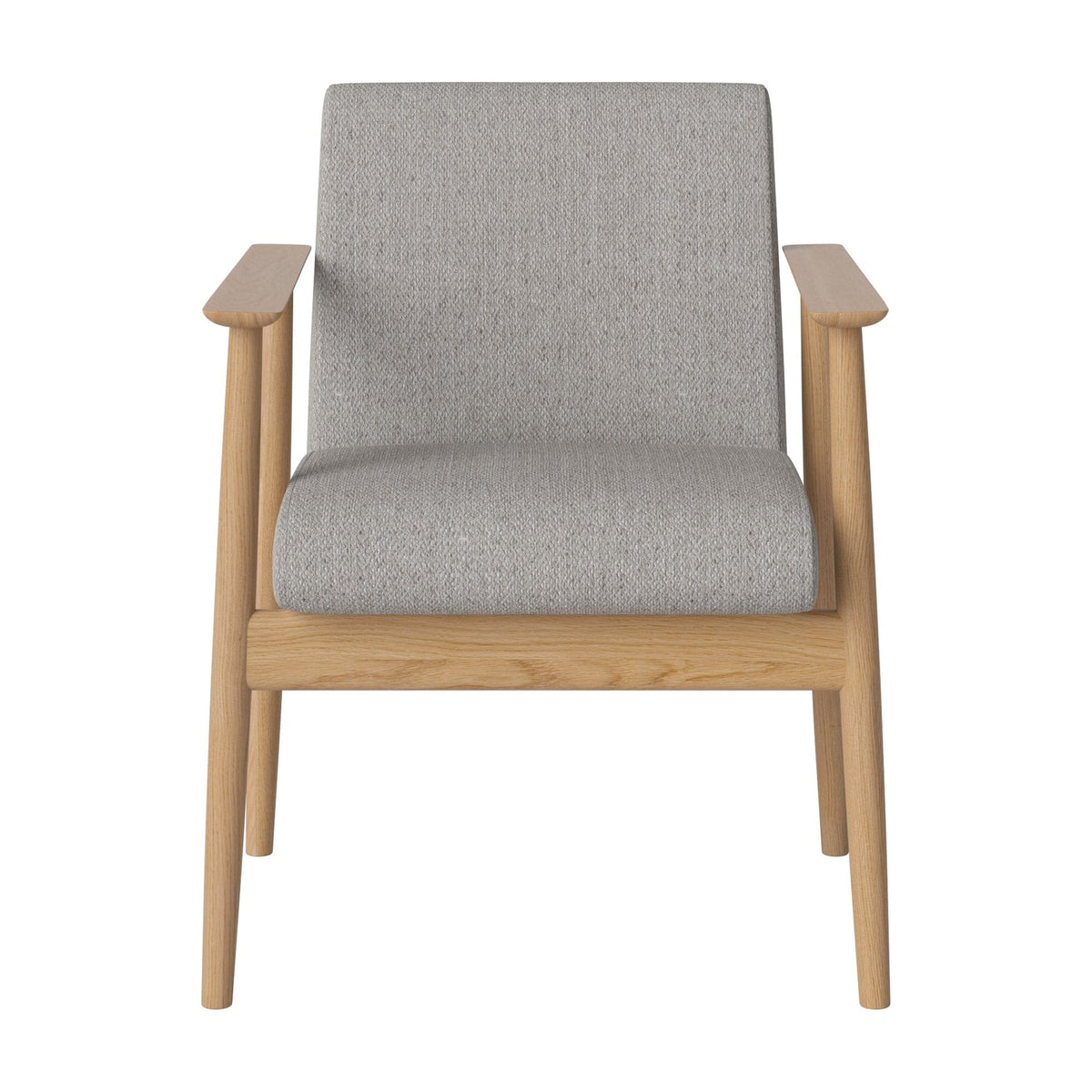 Bolia Visti Memory - Bouclé, Light Grey, Geolied eiken, 02-335-11_00038