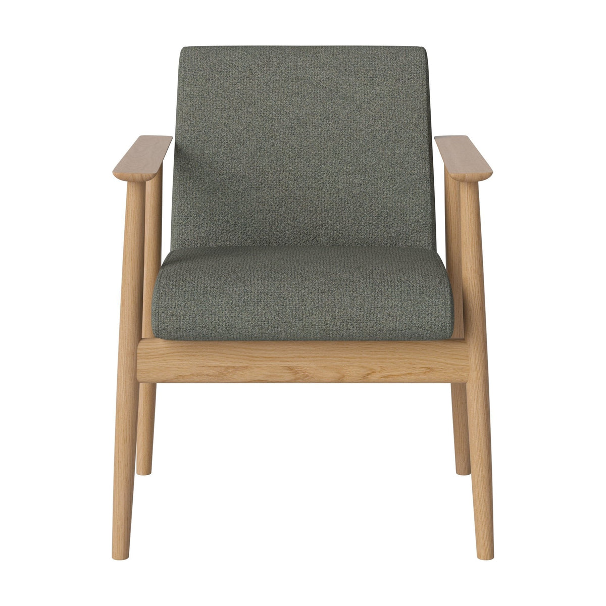 Bolia Visti Monza - Bouclé, Sea Green, Geolied eiken, 02-335-11_00059