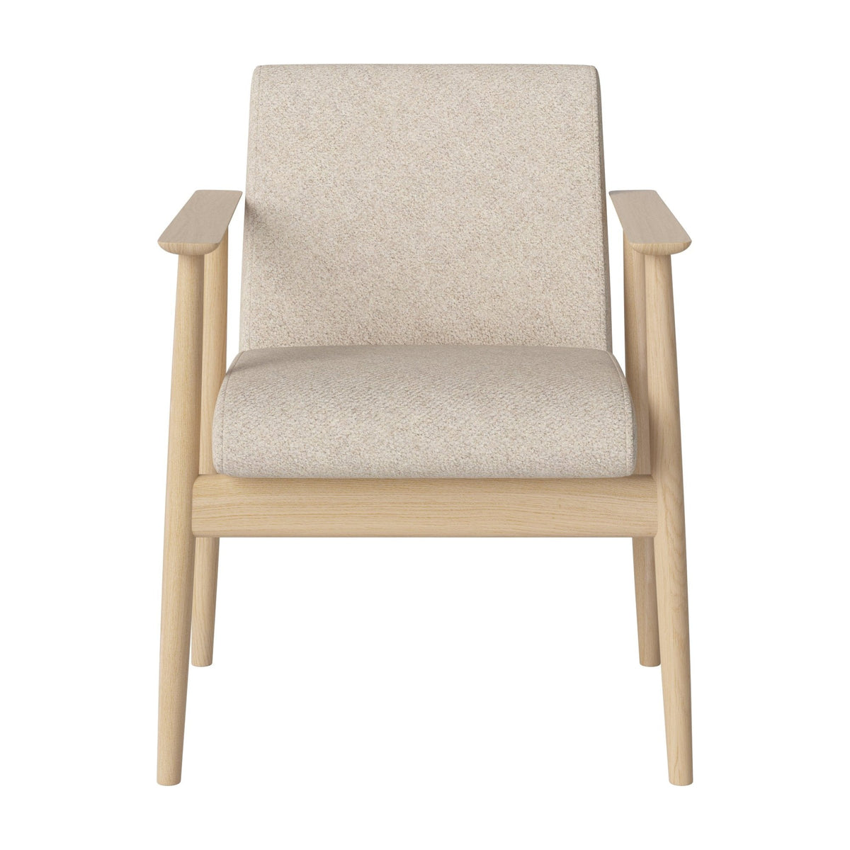 Bolia Visti Monza - Bouclé, Beige, Wit gepigmenteerd geolied eiken, 02-335-11_00103