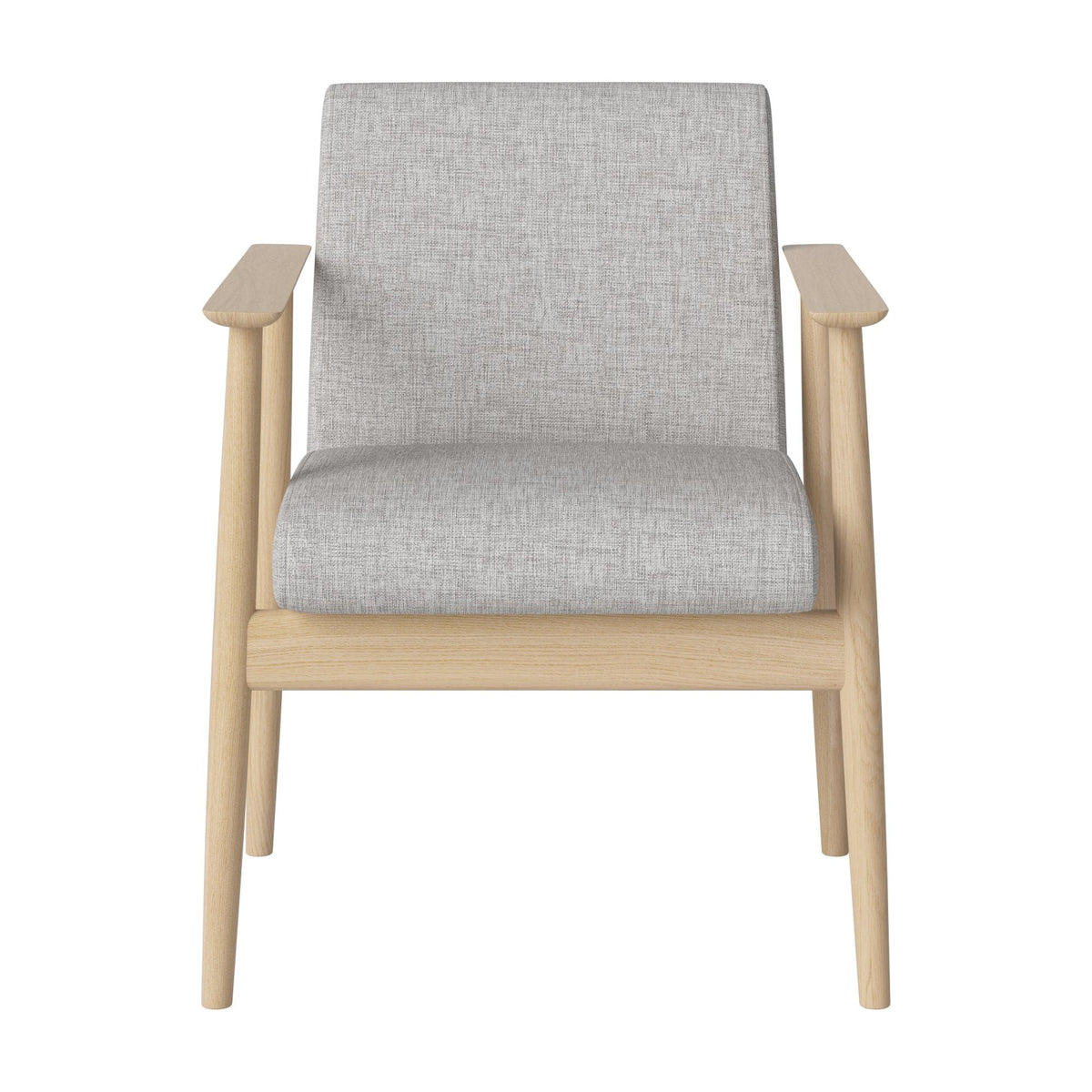 Bolia Visti Nantes - Weefsel, Light Grey, Wit gepigmenteerd geolied eiken, 02-335-11_00195