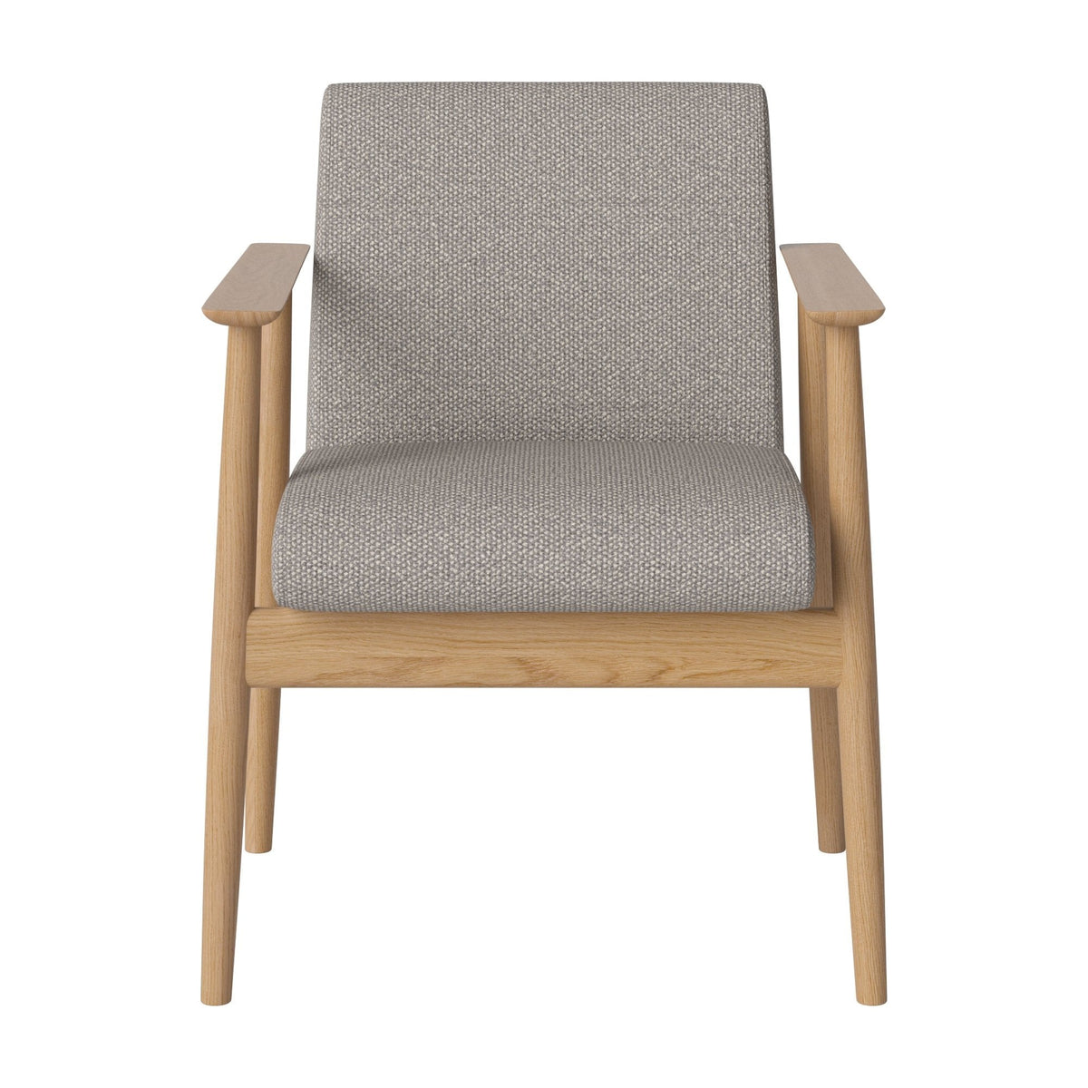 Bolia Visti Monza - Bouclé, Grey white, Geolied eiken, 02-335-11_00323