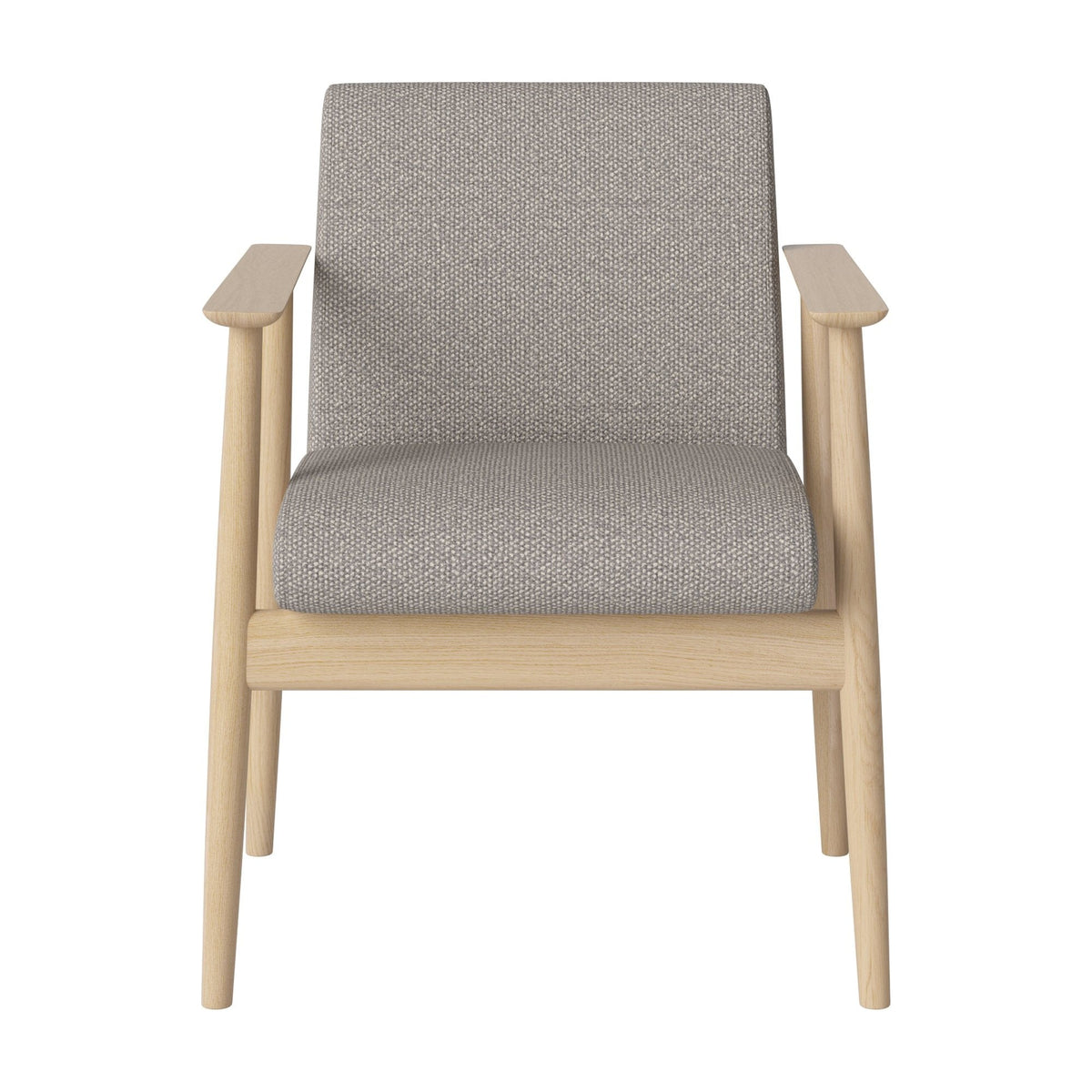 Bolia Visti Monza - Bouclé, Grey white, Wit gepigmenteerd geolied eiken, 02-335-11_00324