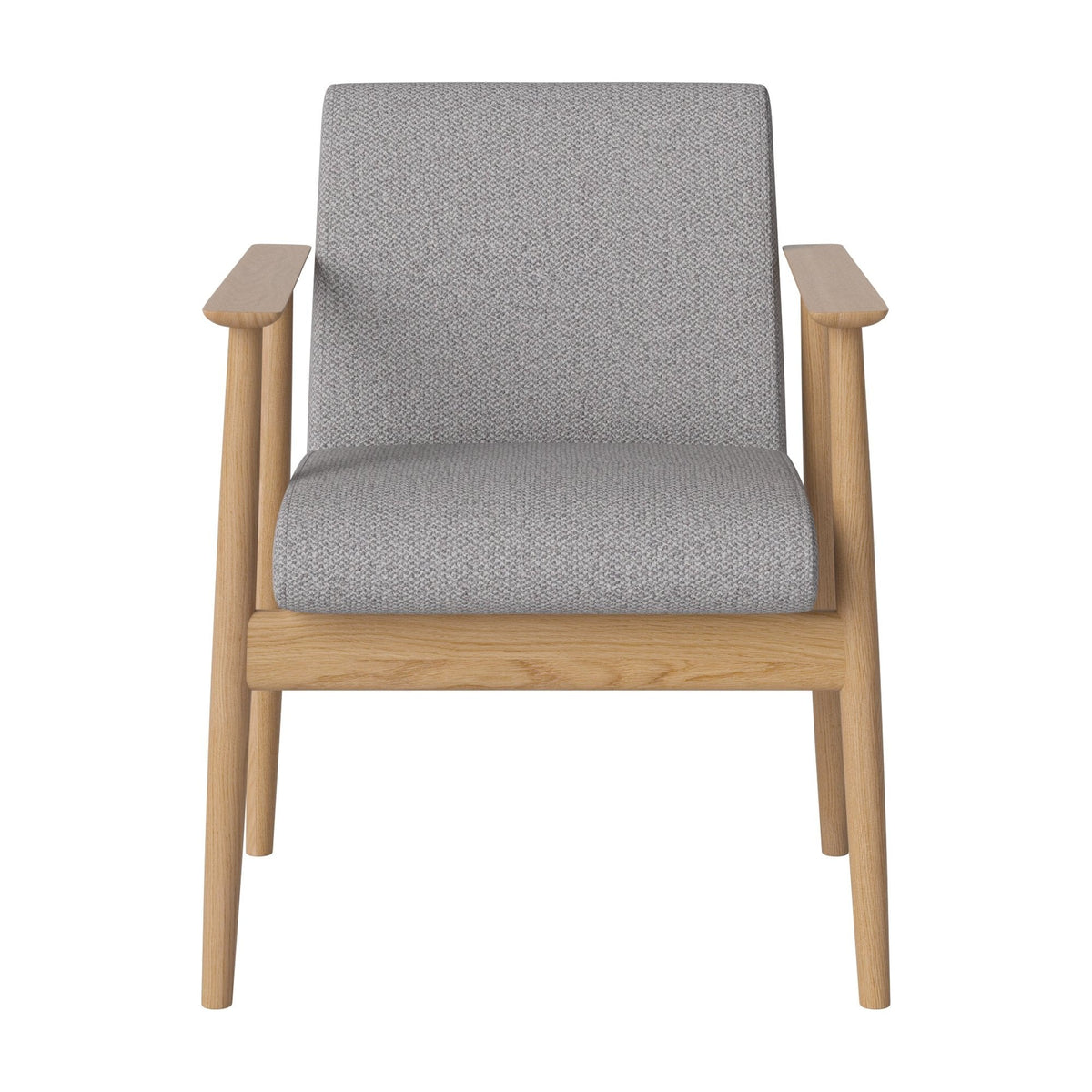 Bolia Visti Monza - Bouclé, Light Grey, Geolied eiken, 02-335-11_00327