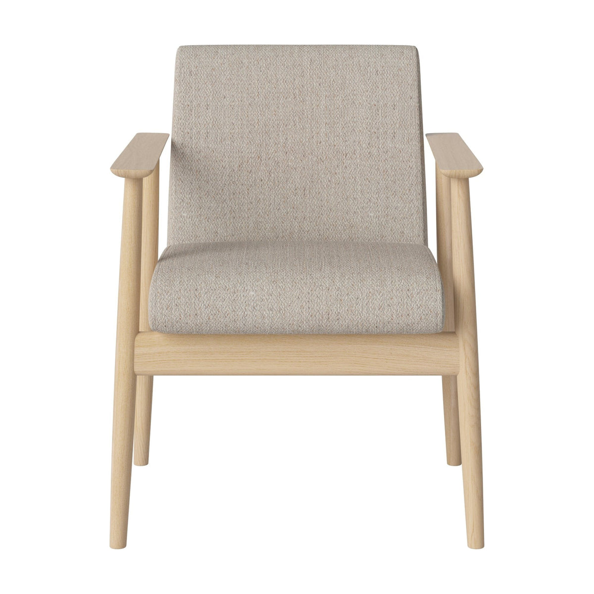 Bolia Visti Memory - Bouclé, Beige, Wit gepigmenteerd geolied eiken, 02-335-11_00351