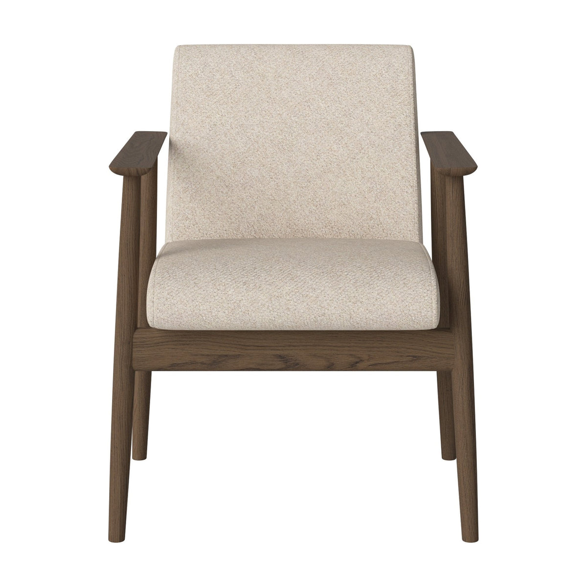 Bolia Visti Monza - Bouclé, Beige, Donker geolied eiken, 02-335-11_00428