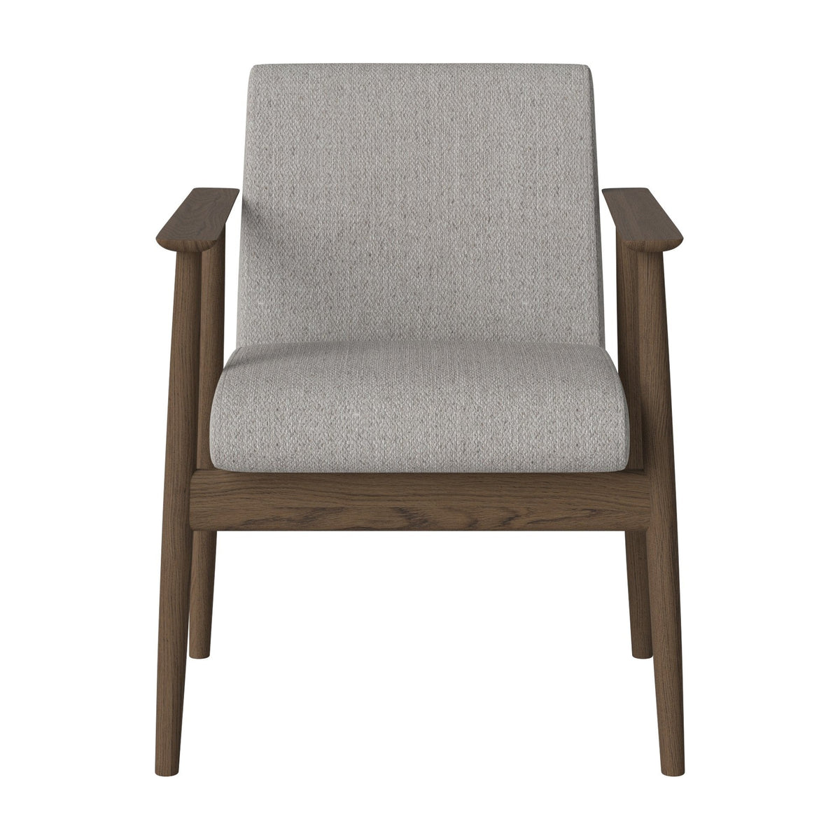 Bolia Visti Memory - Bouclé, Light Grey, Donker geolied eiken, 02-335-11_00491