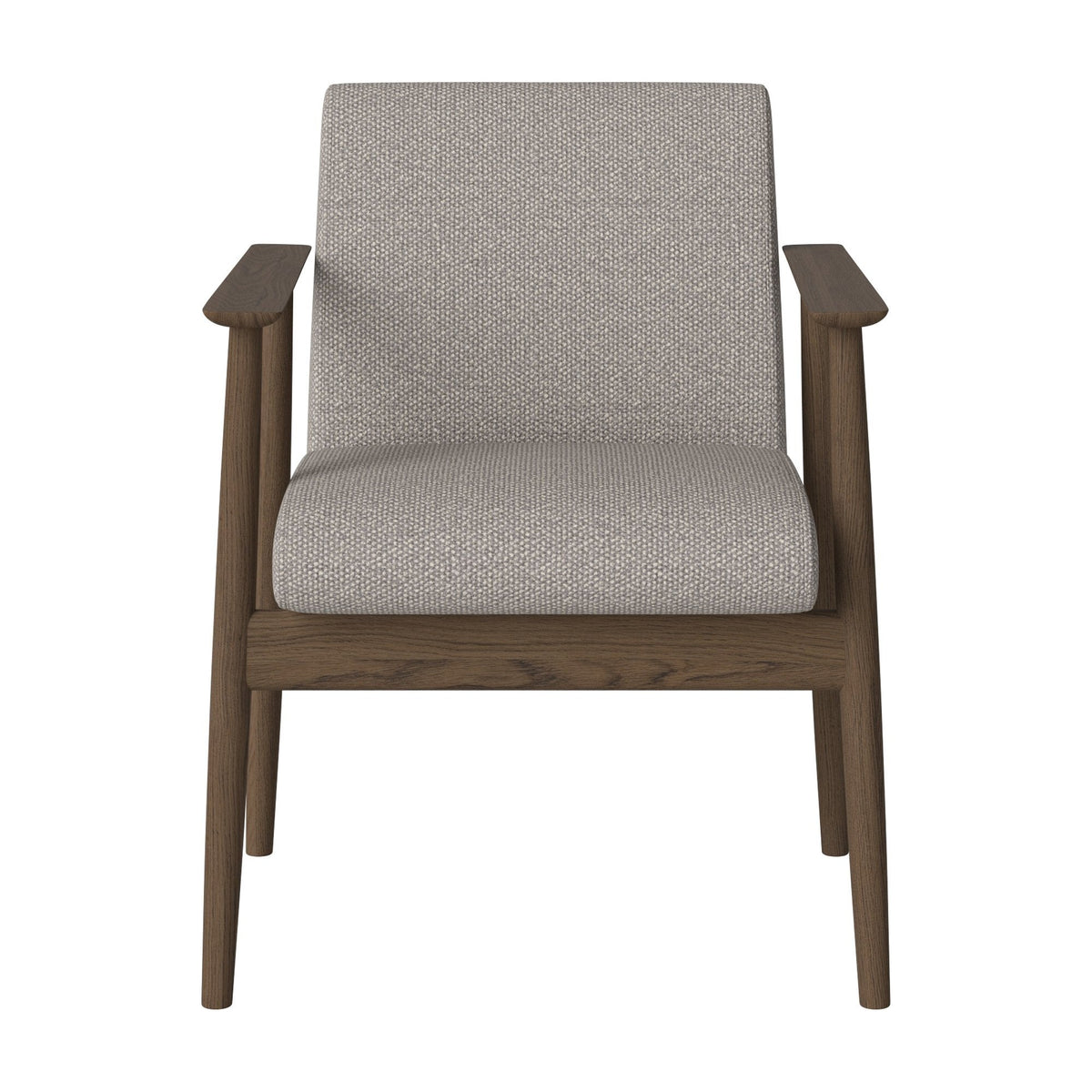 Bolia Visti Monza - Bouclé, Grey white, Donker geolied eiken, 02-335-11_00580