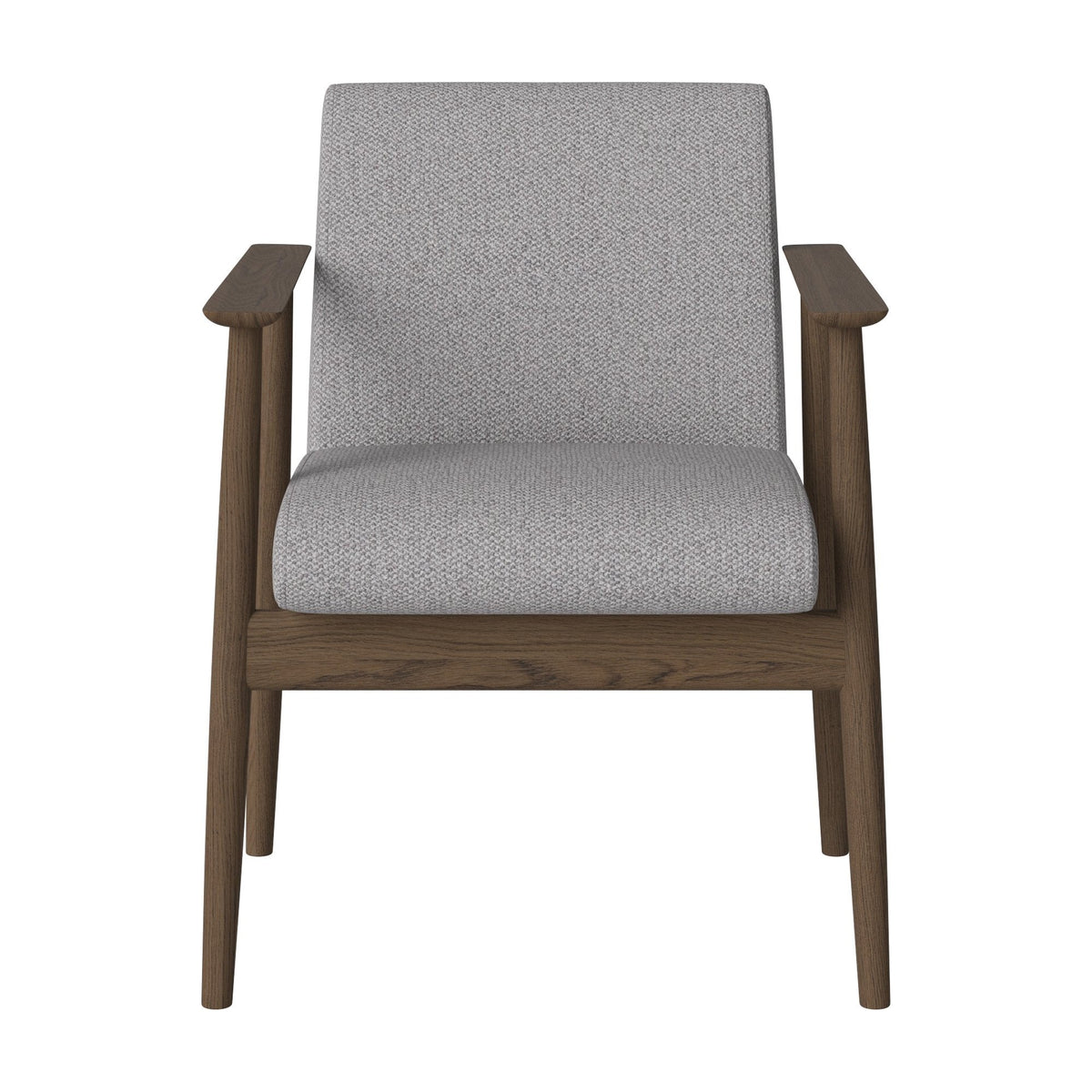 Bolia Visti Monza - Bouclé, Light Grey, Donker geolied eiken, 02-335-11_00582