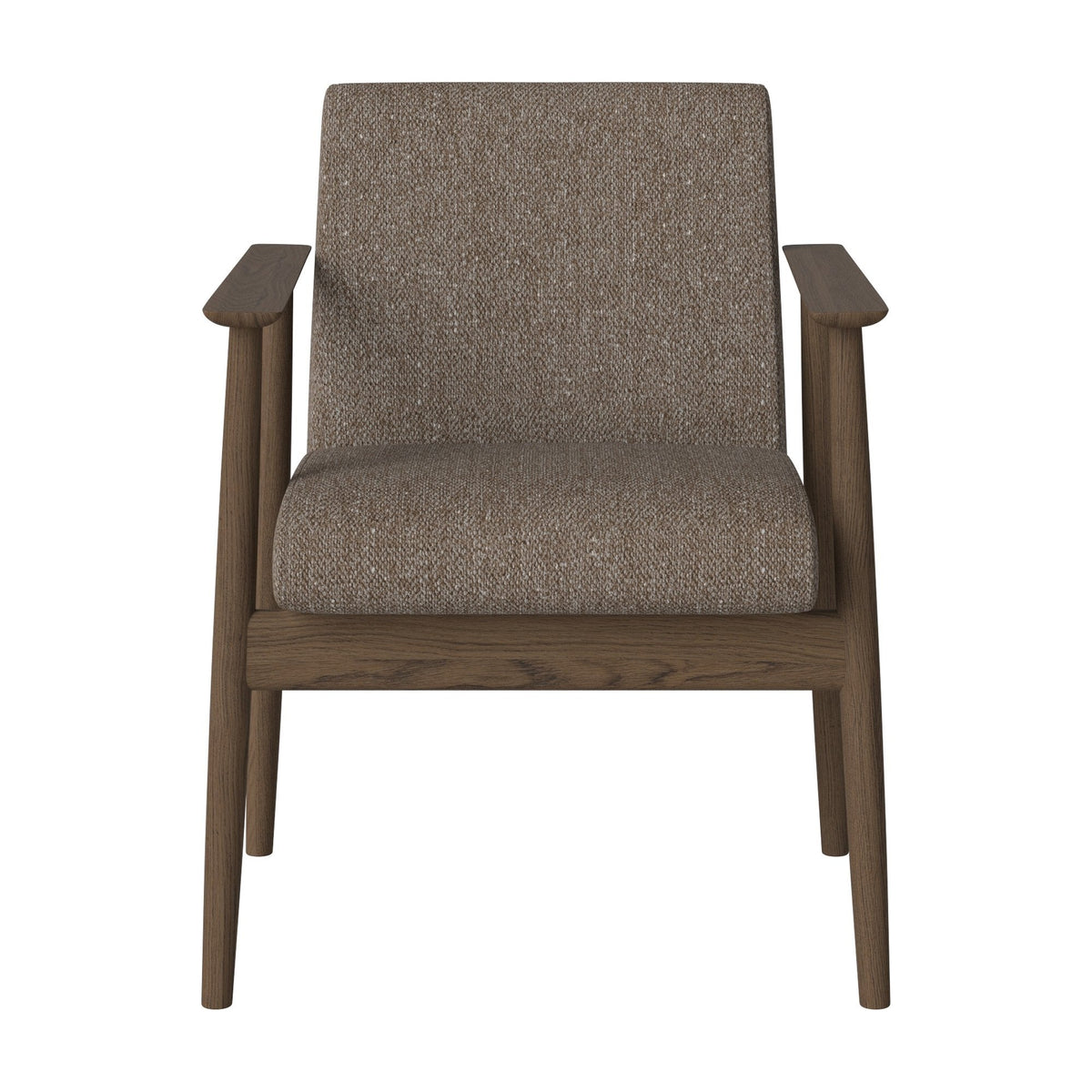 Bolia Visti Memory - Bouclé, Grey Brown, Donker geolied eiken, 02-335-11_00648
