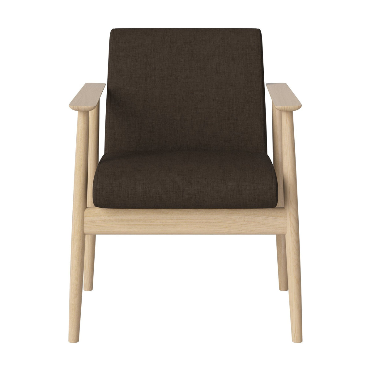 Bolia Visti Nantes - Weefsel, Dark Brown, Wit gepigmenteerd geolied eiken, 02-335-11_00668