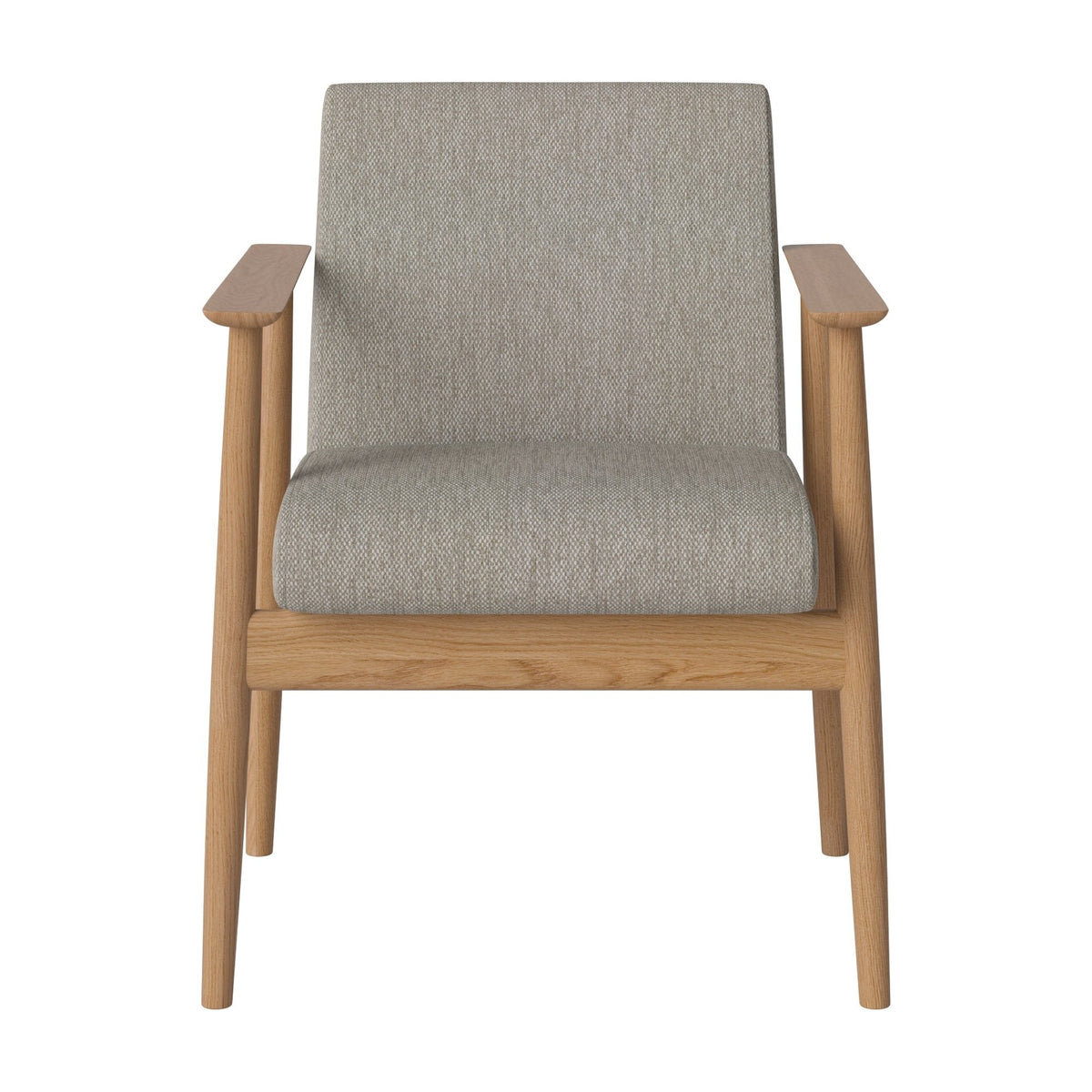 Bolia Visti Memory - Bouclé, Stone Grey, Geolied eiken, 02-335-11_00706