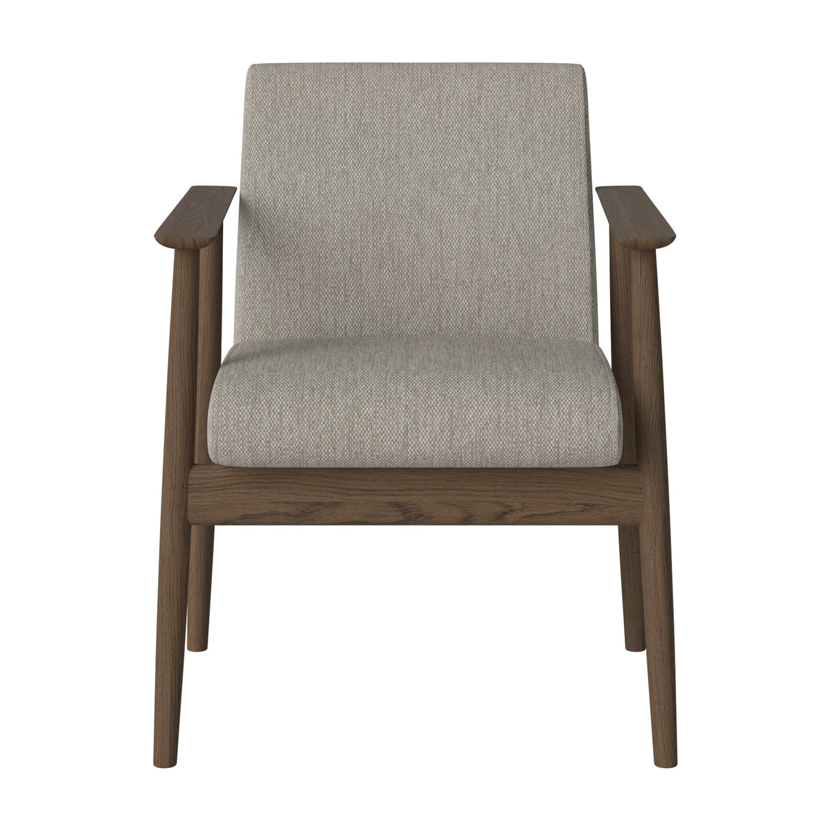 Bolia Visti Memory - Bouclé, Stone Grey, Donker geolied eiken, 02-335-11_00710