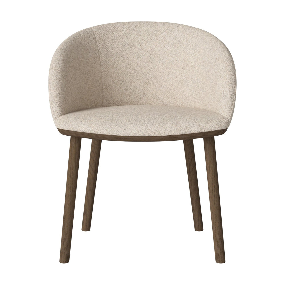 Bolia Join Monza - Bouclé, Beige, Donker geolied eiken, 02-341-01_00268