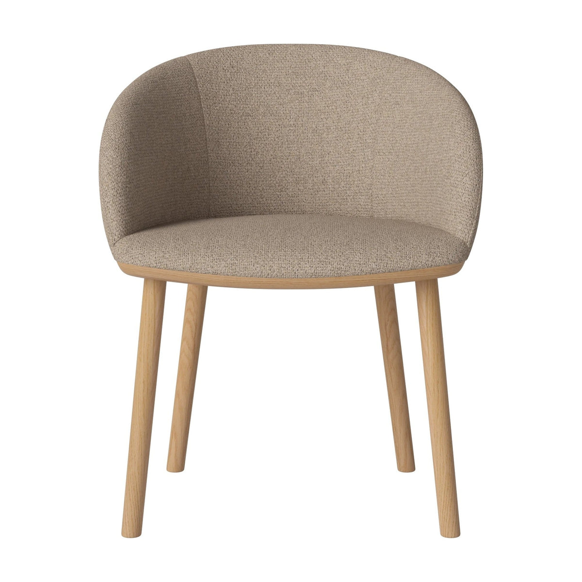 Bolia Join Monza - Bouclé, Dark beige, Geolied eiken, 02-341-01_00272